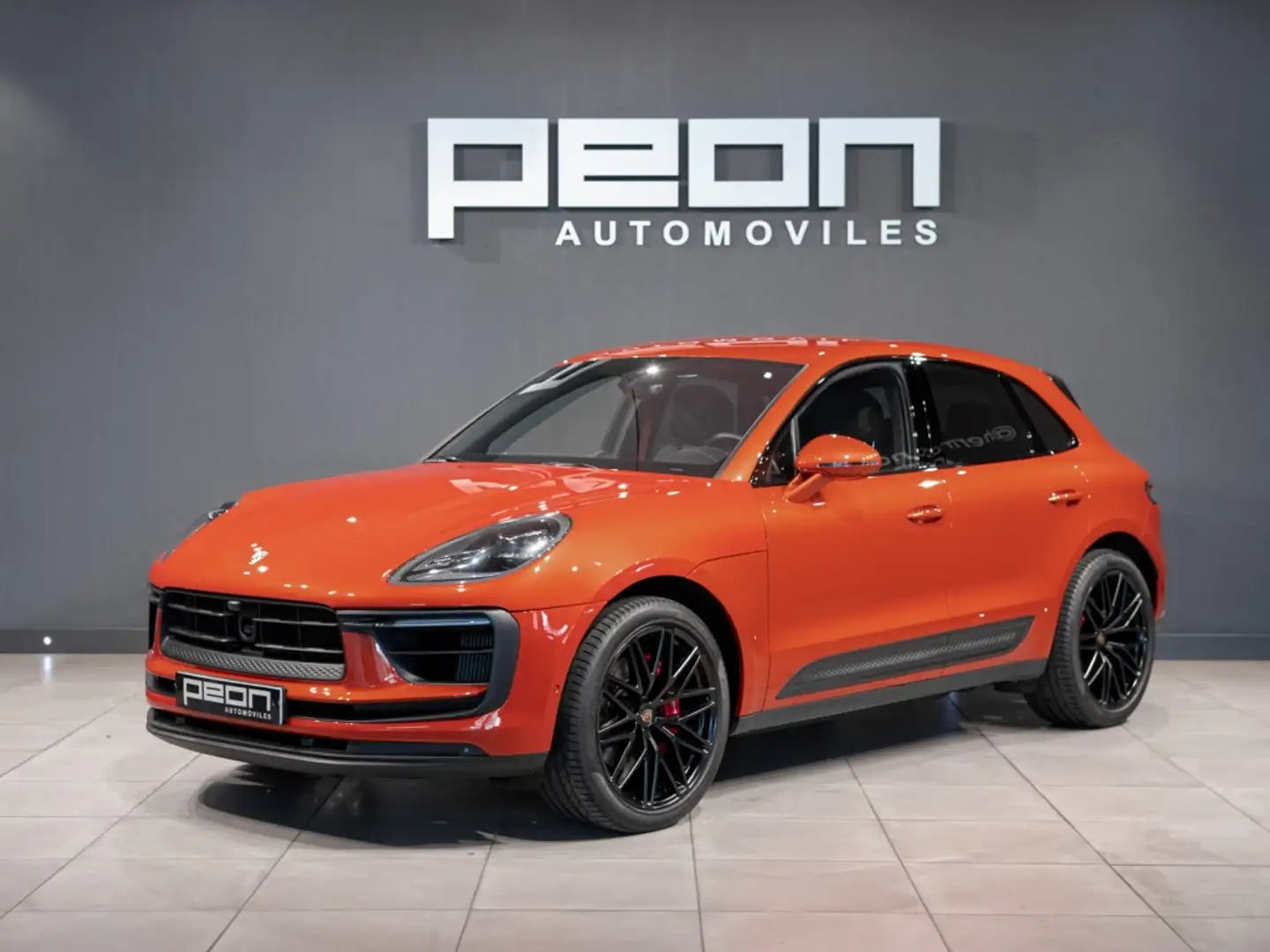 Porsche Macan S Aut. Naranja - 1