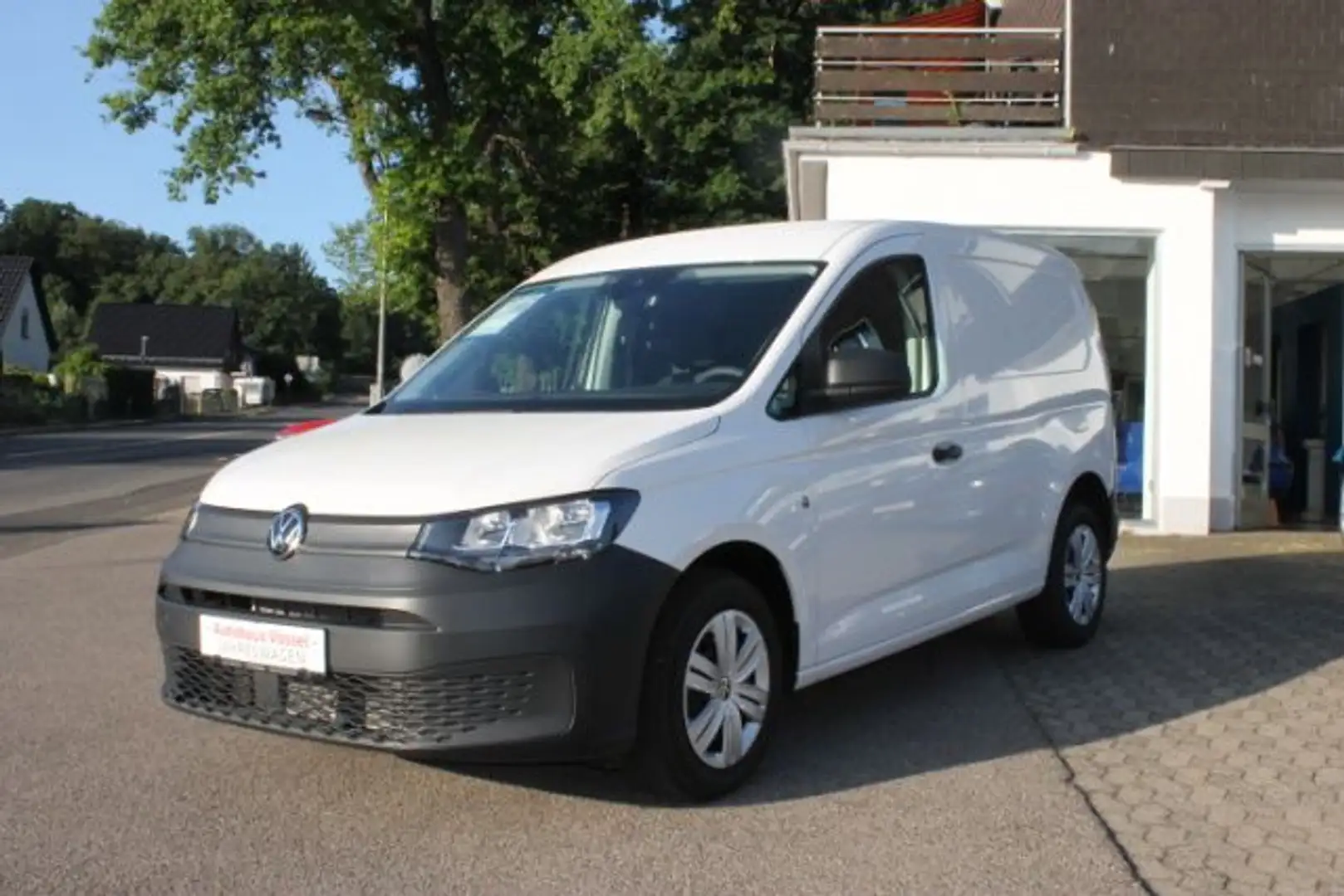 Volkswagen Caddy Cargo AHK Blanc - 2