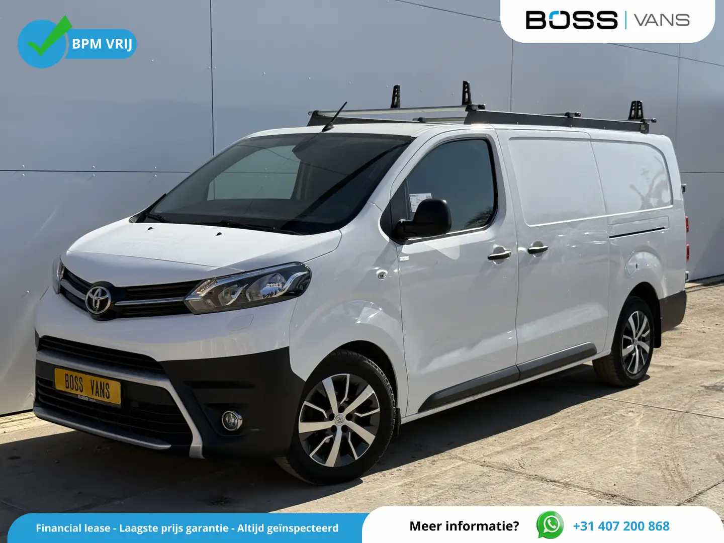 Toyota Proace Long Worker 2.0 D-4D 180pk Automaat L3 2x Schuifde Wit - 1