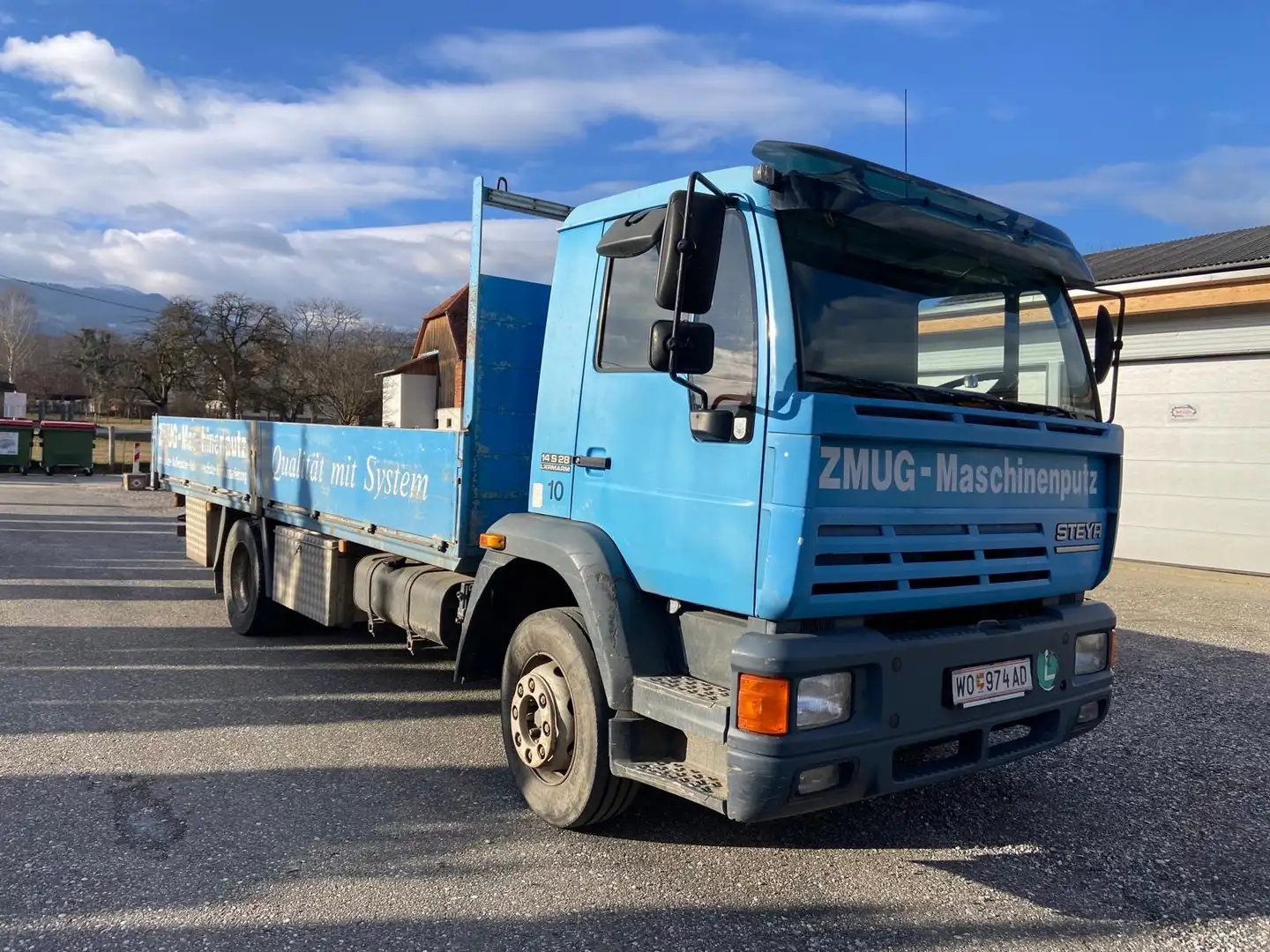MAN Steyr 14528/P40/4x2l-6 Azul - 1