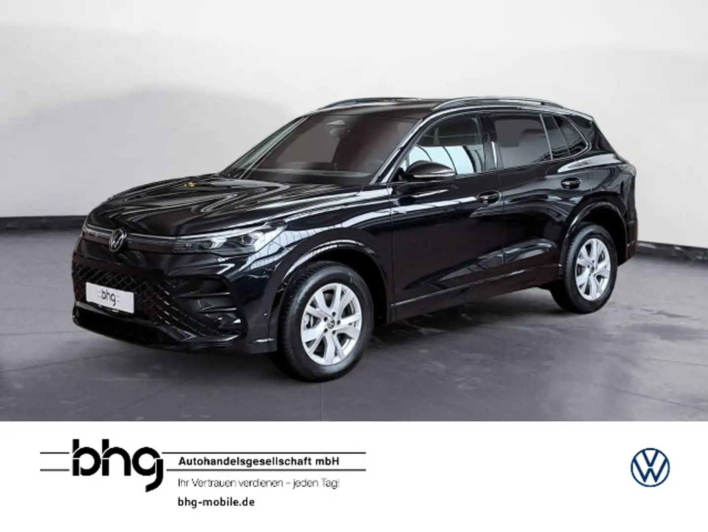 Volkswagen Tiguan 2.0 TDI SCR 4MOTION DSG R-Line *AHK*HEAD- Schwarz - 1