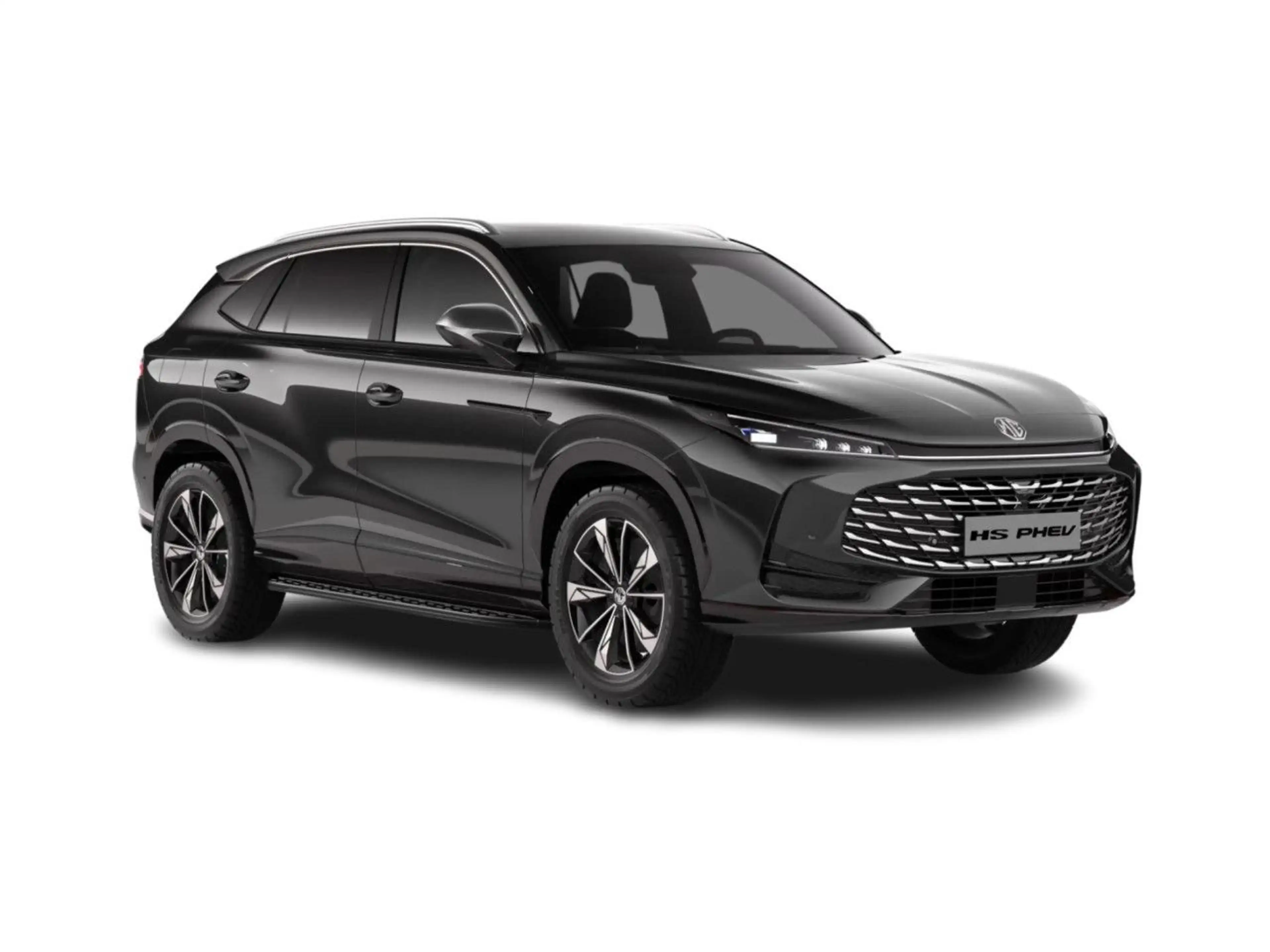 MG HS HEV+ LUX MY25.5 SHZ LHZ NAV 360 Black Finanzier