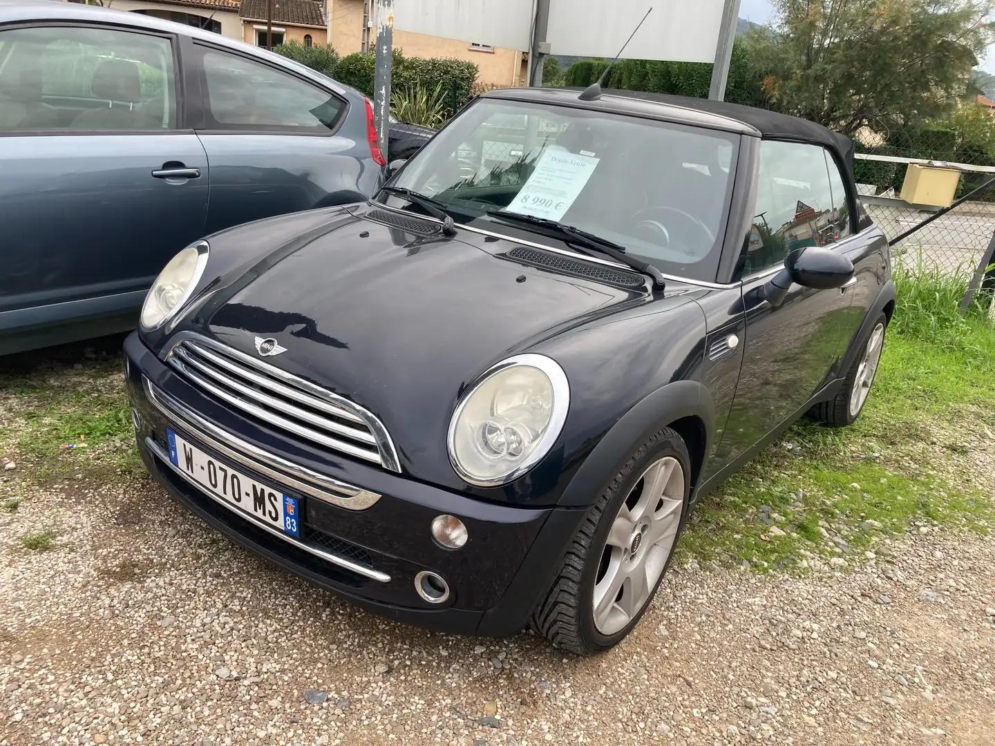 MINI Cooper Cabrio Cabriolet Zwart - 1