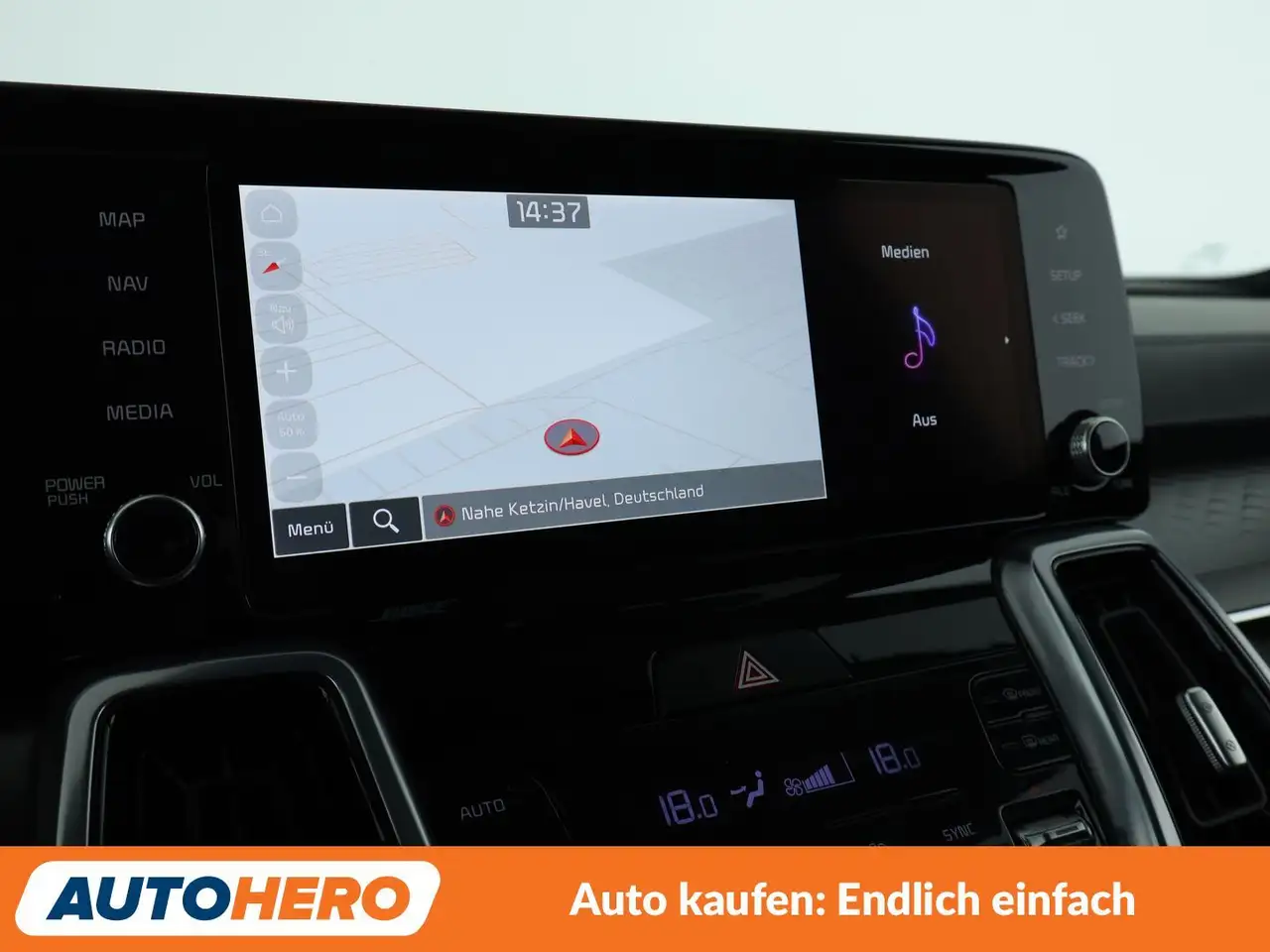 Kia Sorento 1.6 TGDI Hybrid Spirit 2WD Aut.*NAVI*LED*SPUR*CAM*, миниатюра 22