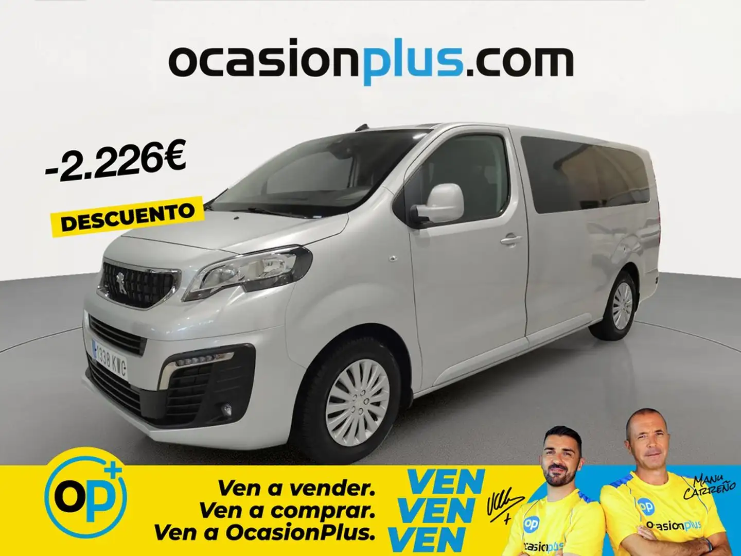 Peugeot Traveller 1.5BlueHDI Business Long 120 Gris - 1