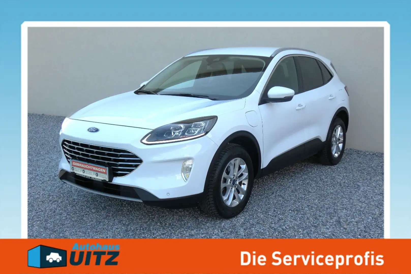 Ford Kuga 2.5 PHEV Titanium X B&O+Winter+AUT+Navi+RKam Weiß - 1