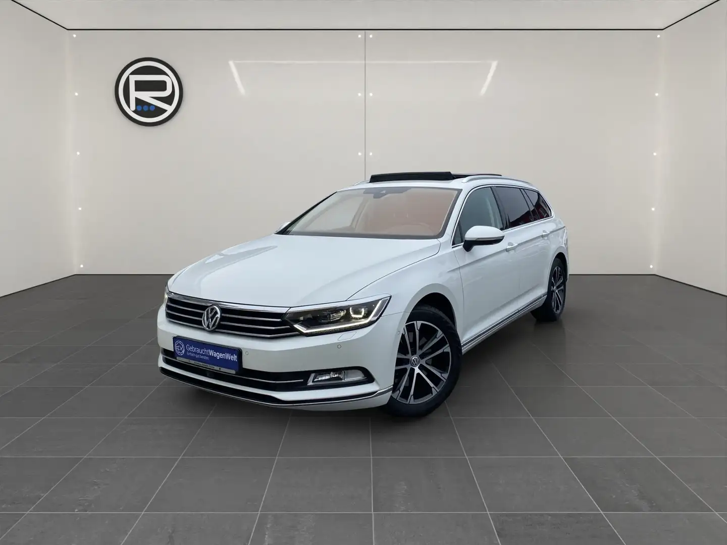 Volkswagen Passat Variant 2.0 TDI Highline *KAMERA STDHZ AHK* Weiß - 2
