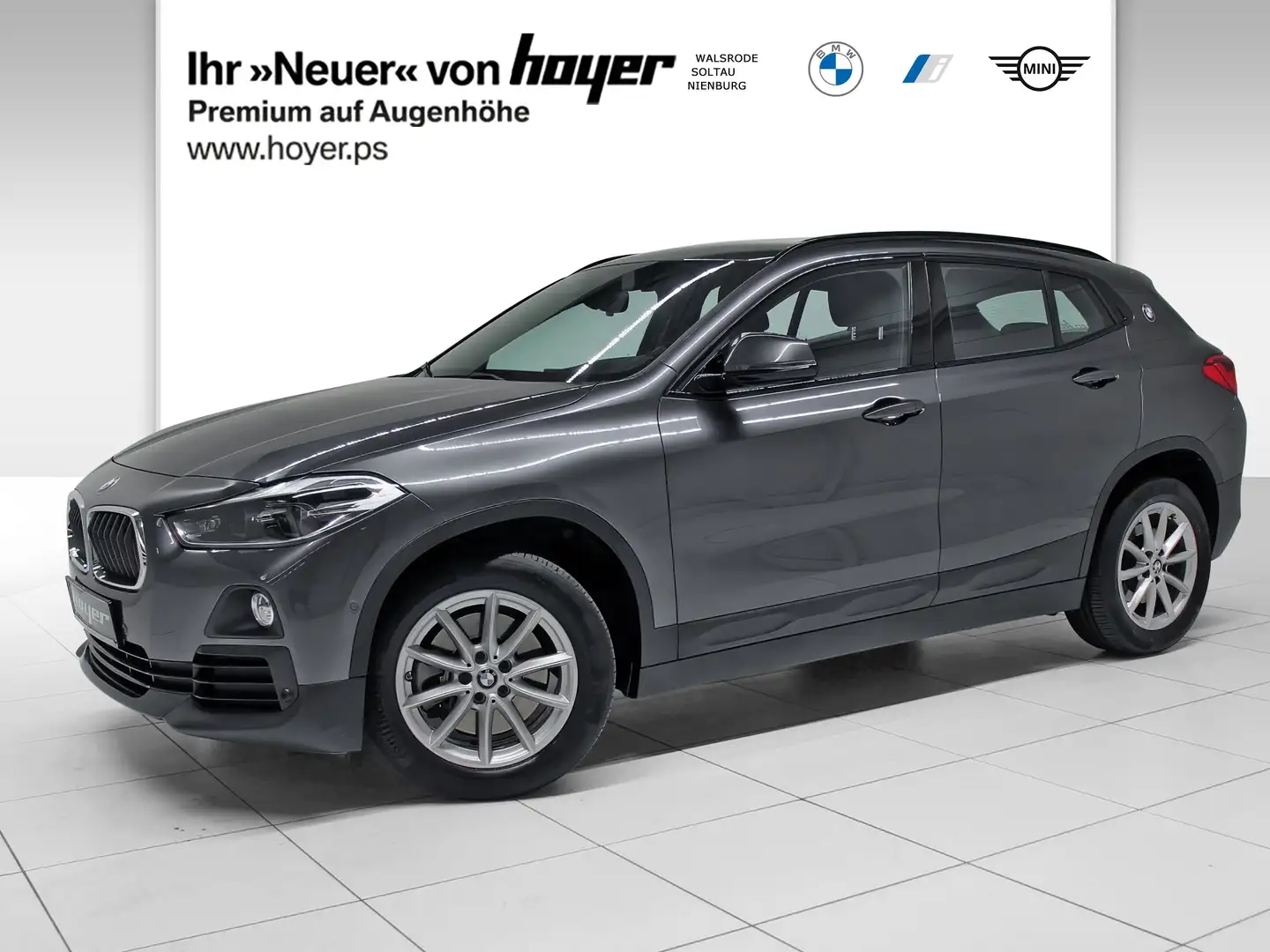 BMW X2 sDrive20i Head-Up DAB LED RFK el. Sitze PDC Gris - 1