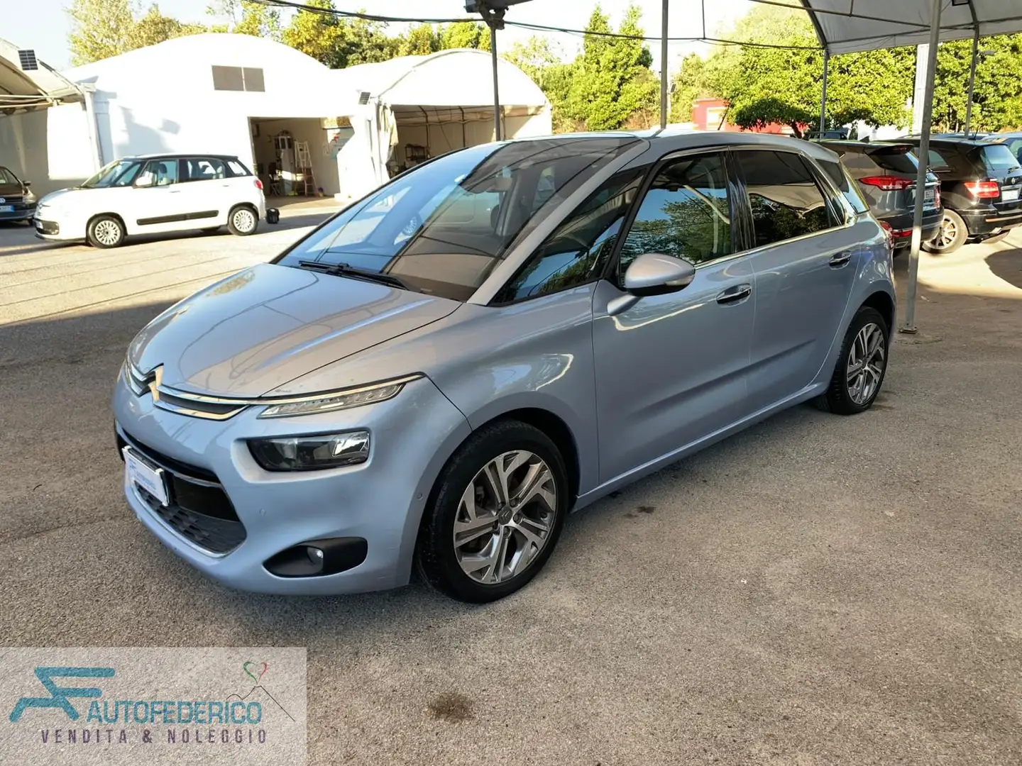 Citroen C4 Picasso 1.6 e-HDi 115 ETG6 Exclusive Blau - 1