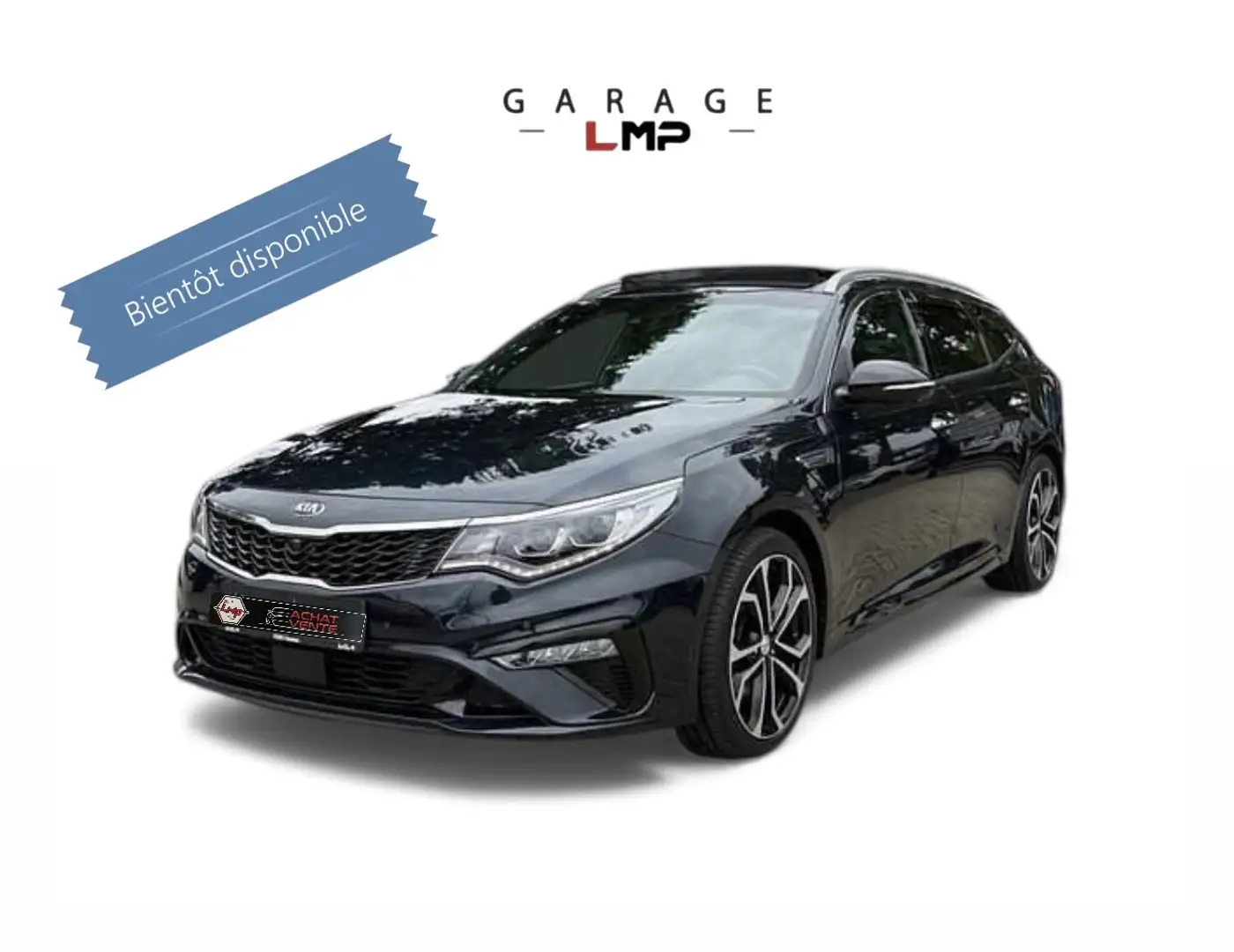Kia Optima SW 1.7 CRDi Toit Pano-Cuir🔝Automat🔝 Bleu - 1