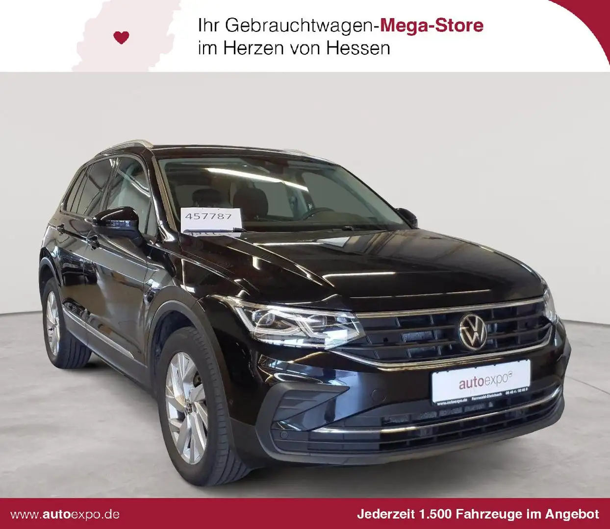 Volkswagen Tiguan Tiguan 1.4 eHybrid ACTIVE AHK NAV Schwarz - 1