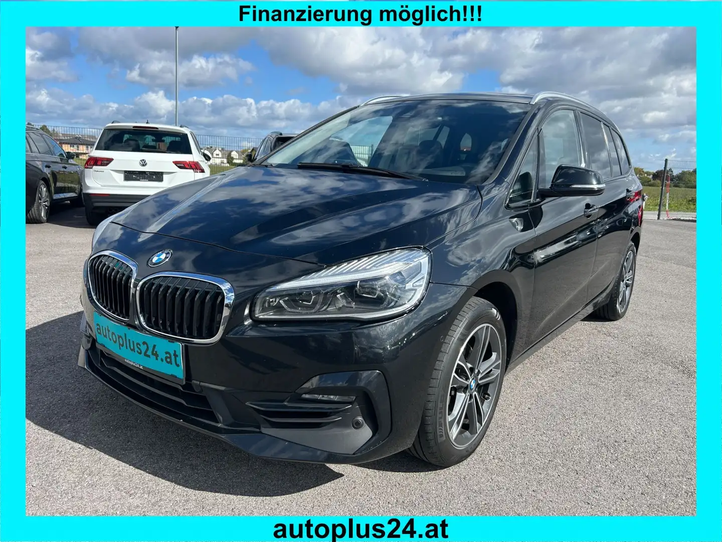 BMW 216 d  Gran Tourer Sport Line Schwarz - 1