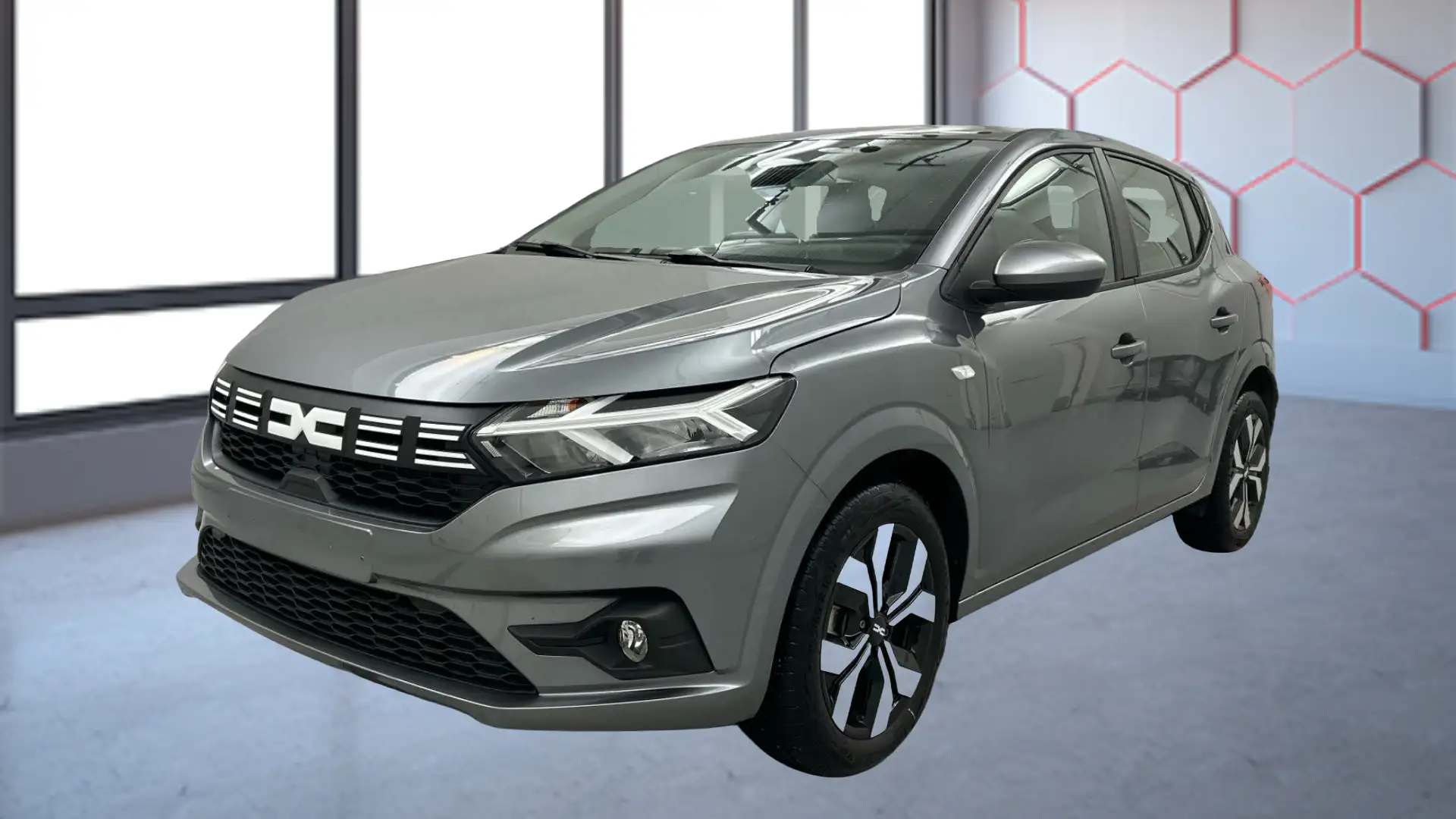 Dacia Sandero Expression TCe 90 Aut. Sitzh. R-Kamera CarPlay Kl Grau - 1