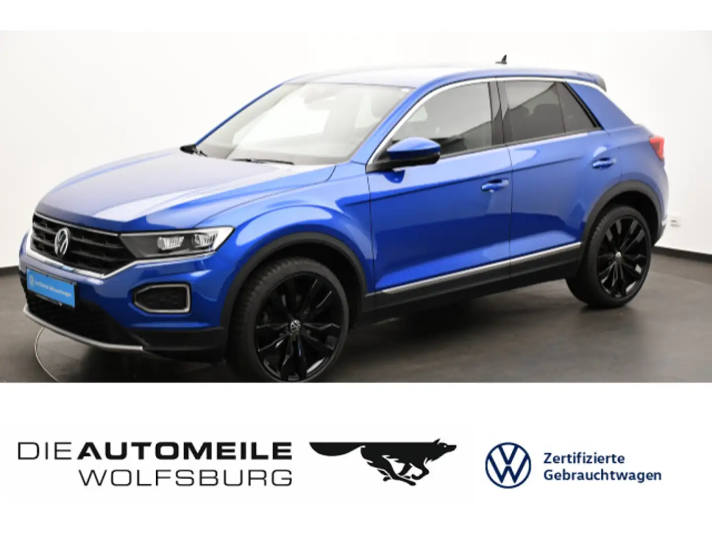 Volkswagen T-Roc 2.0 TSI DSG 4Motion Highline Standhzg/ACC/ Bleu - 1
