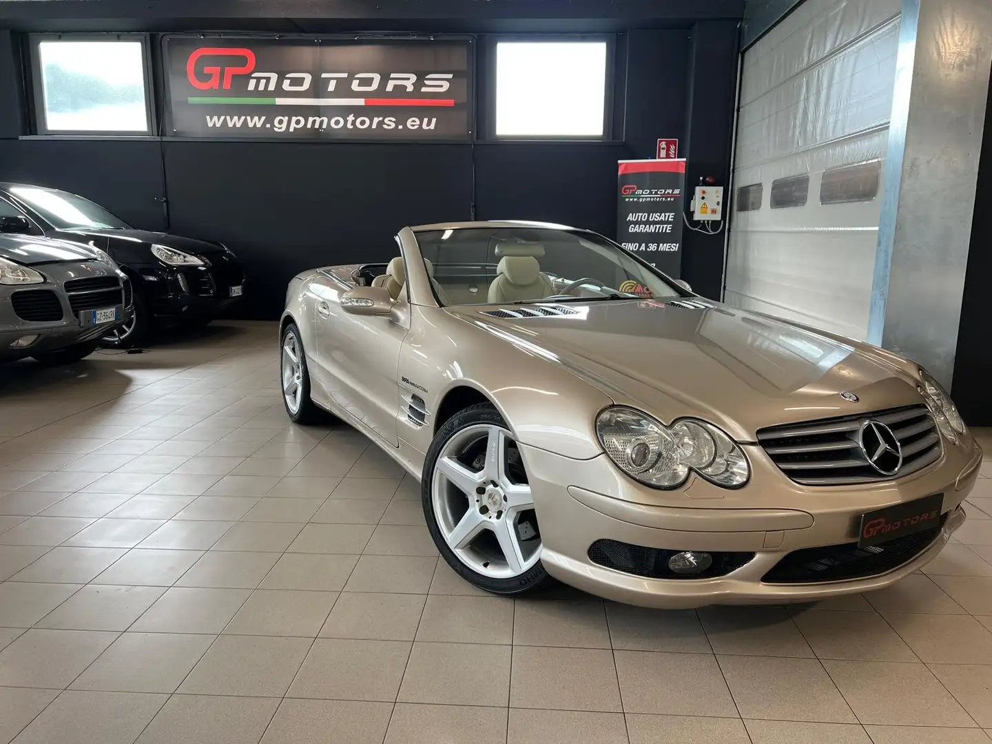 Mercedes-Benz SL 500 306CV ALLESTIMENTO 55AMG COMPLETO ! SOLO 73000KM ! Oro - 1