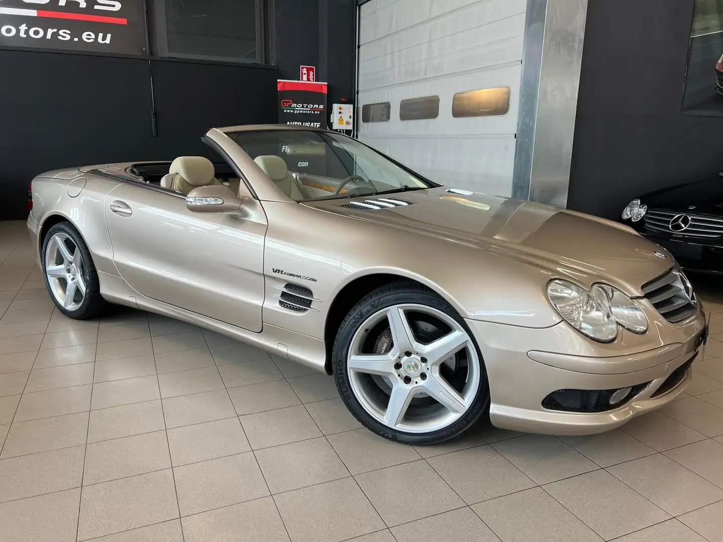Mercedes-Benz SL 500 306CV ALLESTIMENTO 55AMG COMPLETO ! SOLO 73000KM ! Oro - 2