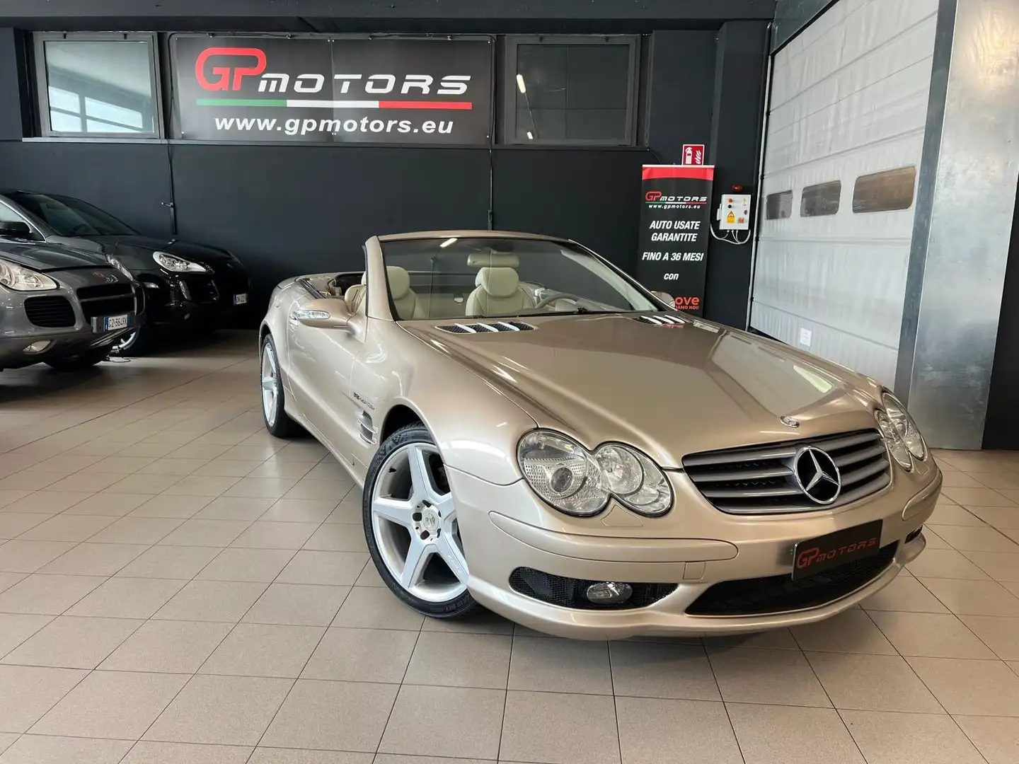 Mercedes-Benz SL 500 306CV ALLESTIMENTO 55AMG COMPLETO ! SOLO 73000KM ! Oro - 1