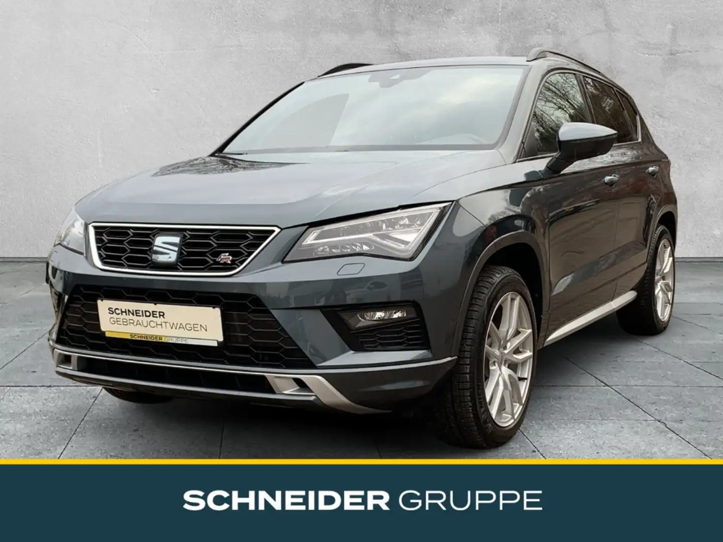 SEAT Ateca FR 4Drive 2.0 TSi LED+NAVI+AHK+PANO+KAMERA Grau - 1