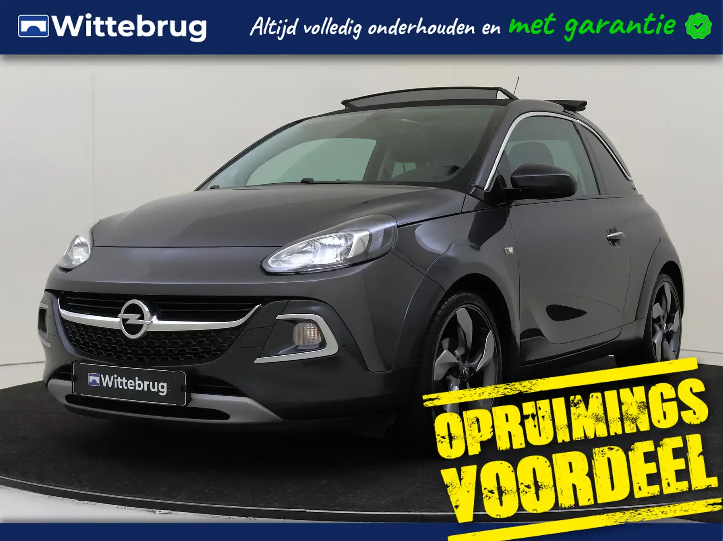 Opel Adam 1.0 Turbo Rocks UITVERKOOP!!!| Benzine | Handgesch Gris - 1