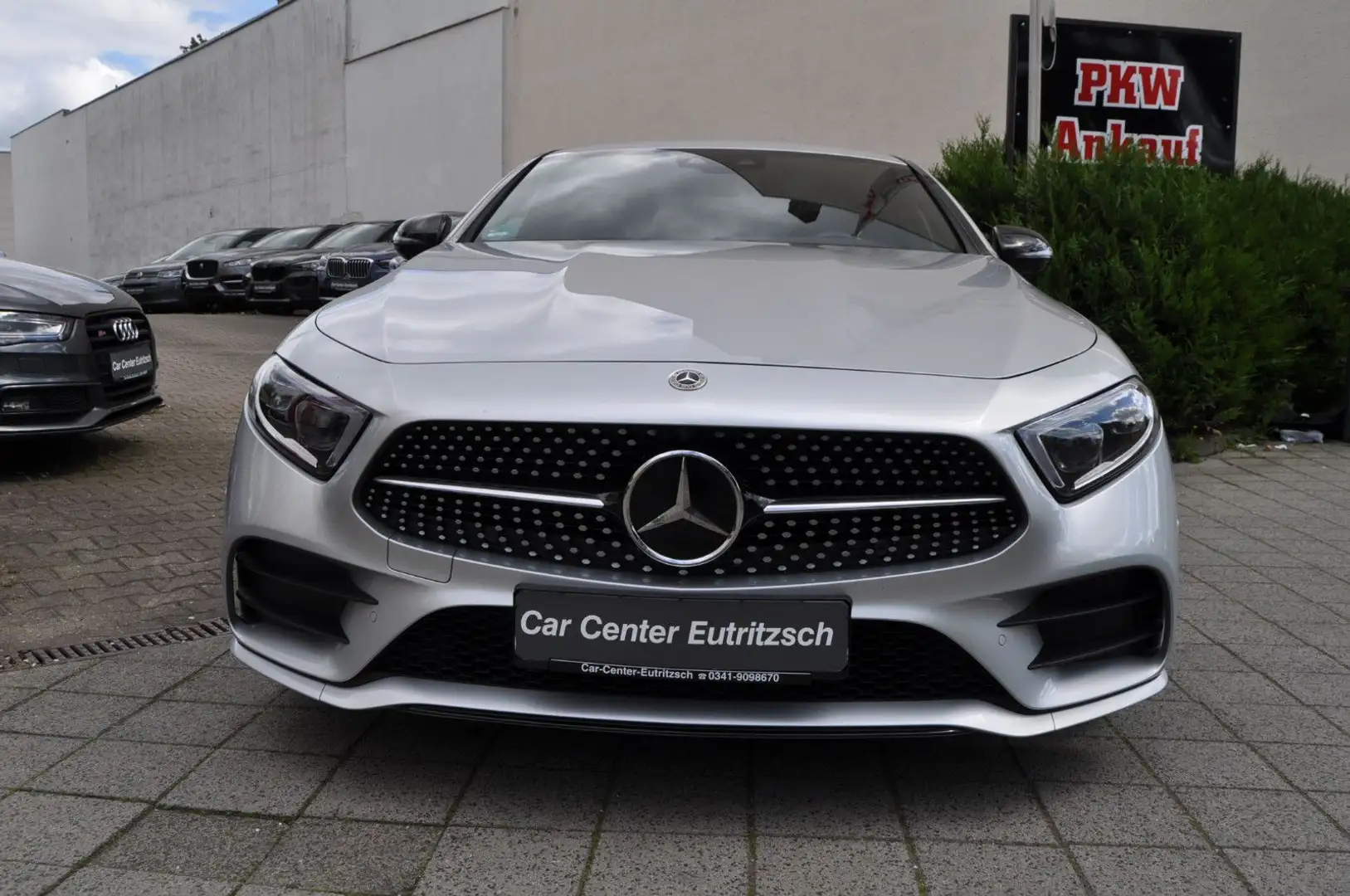 Mercedes-Benz CLS 450 4Matic AMG 360° Burmester Schiebedach Silber - 2