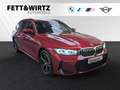 BMW 330 e Touring Lr. 449,- br. o.Anz. 27Mon/5`Km p.A. Rot - thumbnail 1