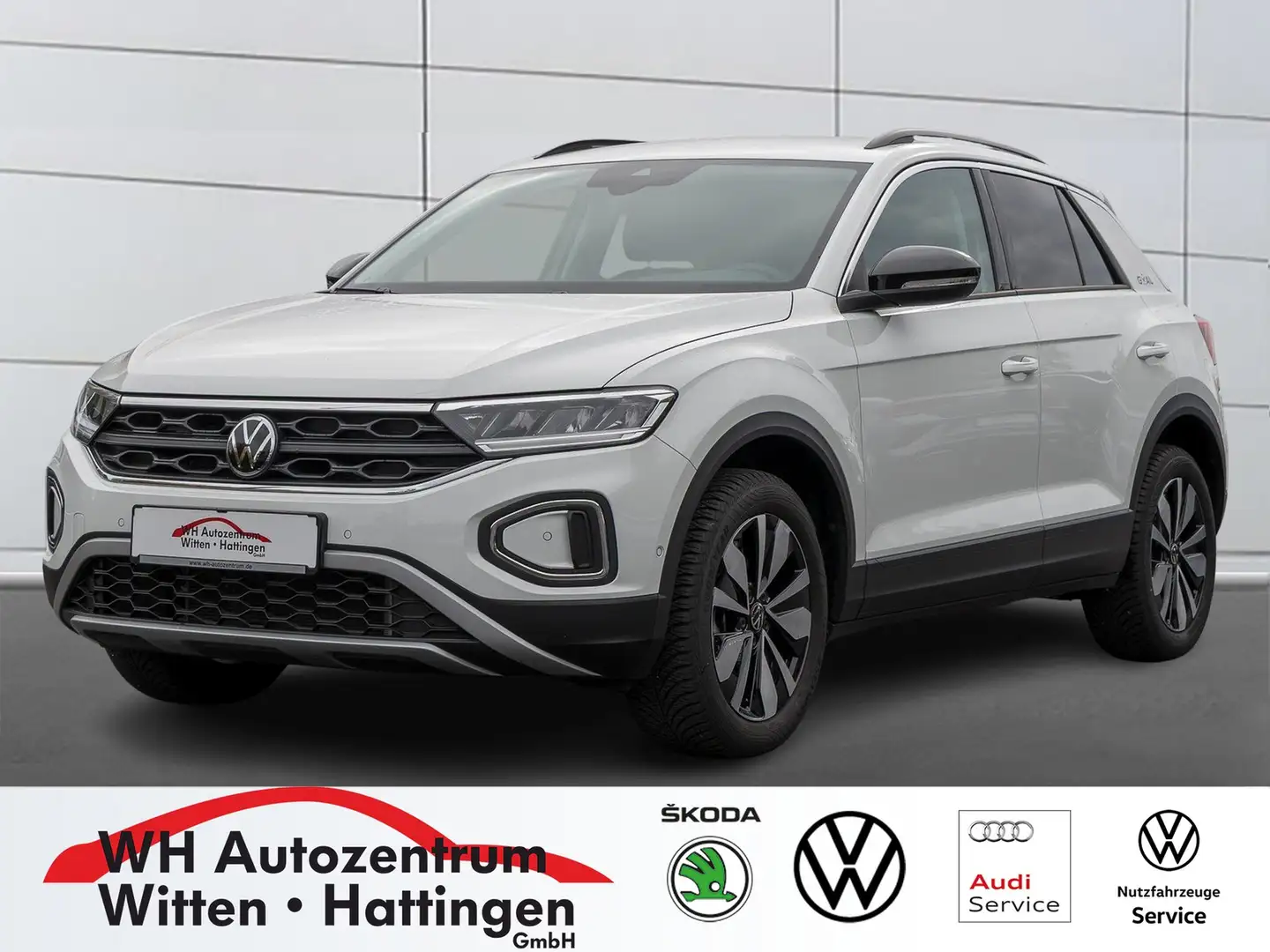 Volkswagen T-Roc 1.0 TSI Goal Navi ACC LED Weiß - 1
