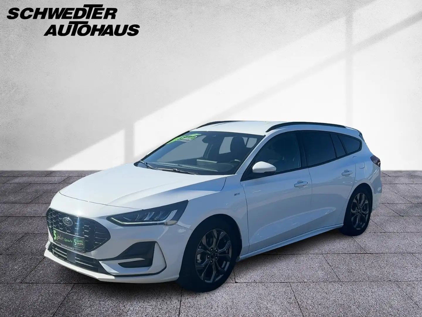 Ford Focus Turnier 1.0 ST-Line ACC+LED+Navi+DAB Blanc - 2