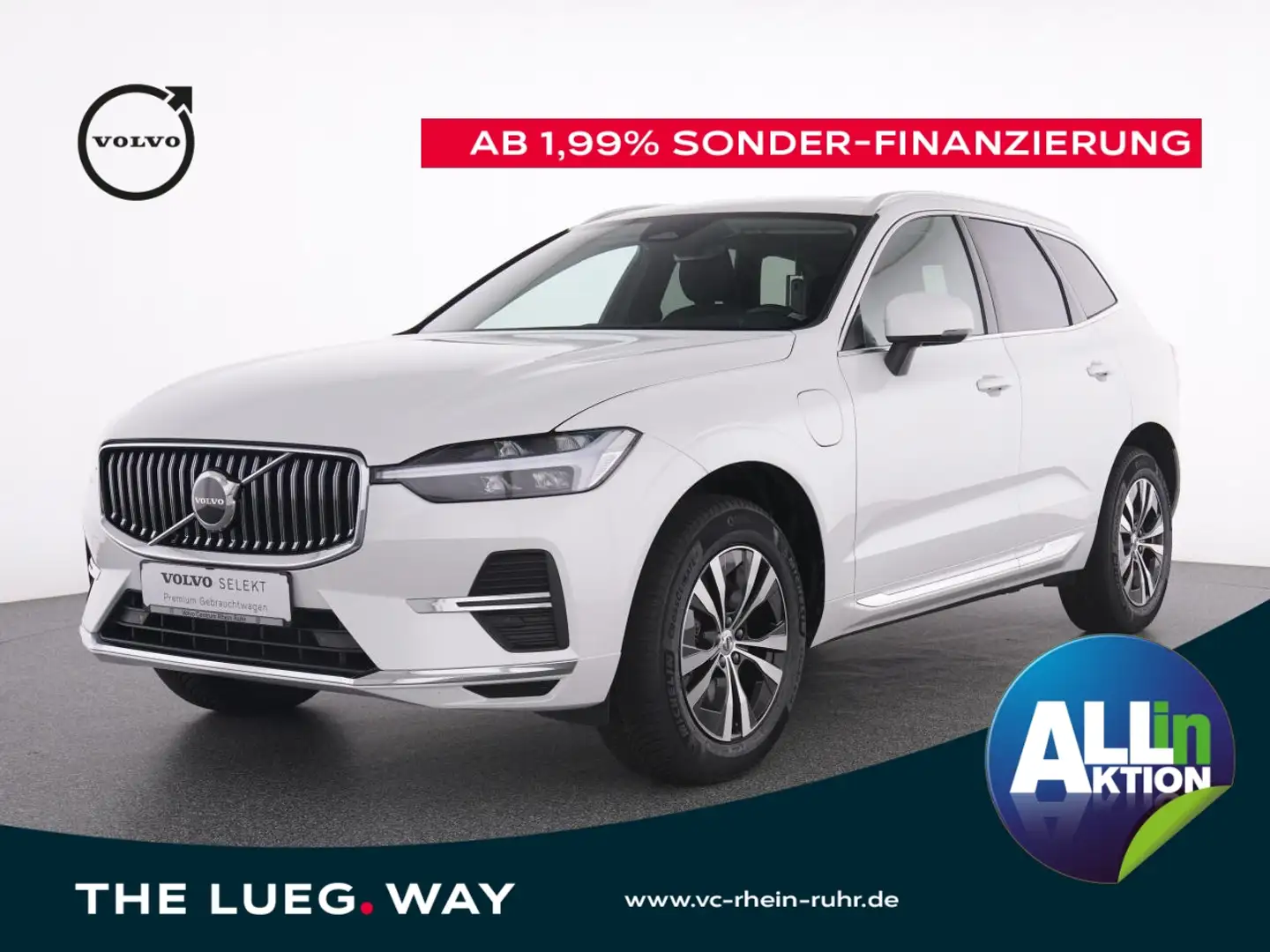 Volvo XC60 T6 AWD  INSCRIPTION EXPR. AHK+SH+WP+MET+DAB White - 1