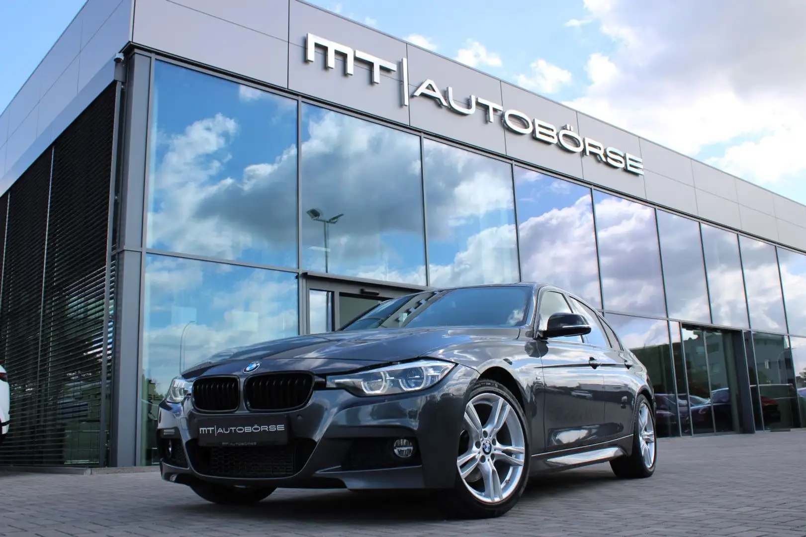 BMW 320 D LIM. * M SPORT SHADOW * + LED/HUD/GSD/HIFI Gris - 1