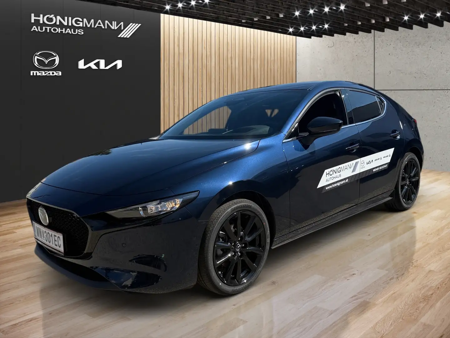 Mazda 3 Mazda 3 e-Skyactiv-G140 Homura Homura Blau - 1