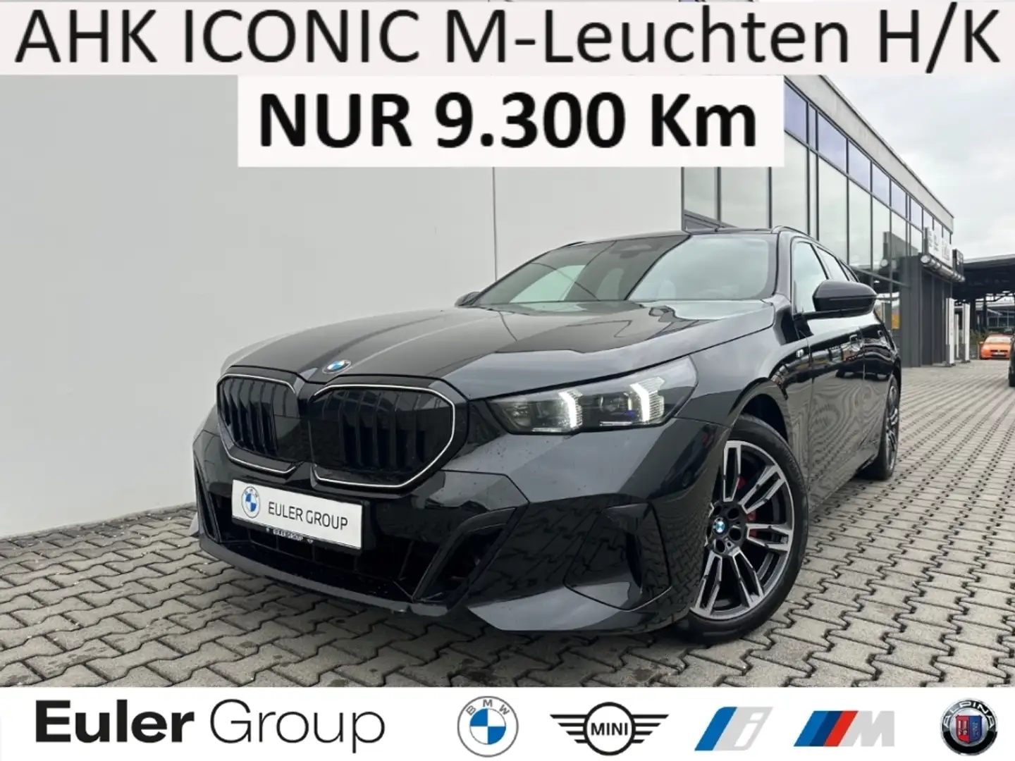 BMW 520 i M-Sport PRO Sommer19'' AHK ICONIC M-Leuchten H/K Schwarz - 1