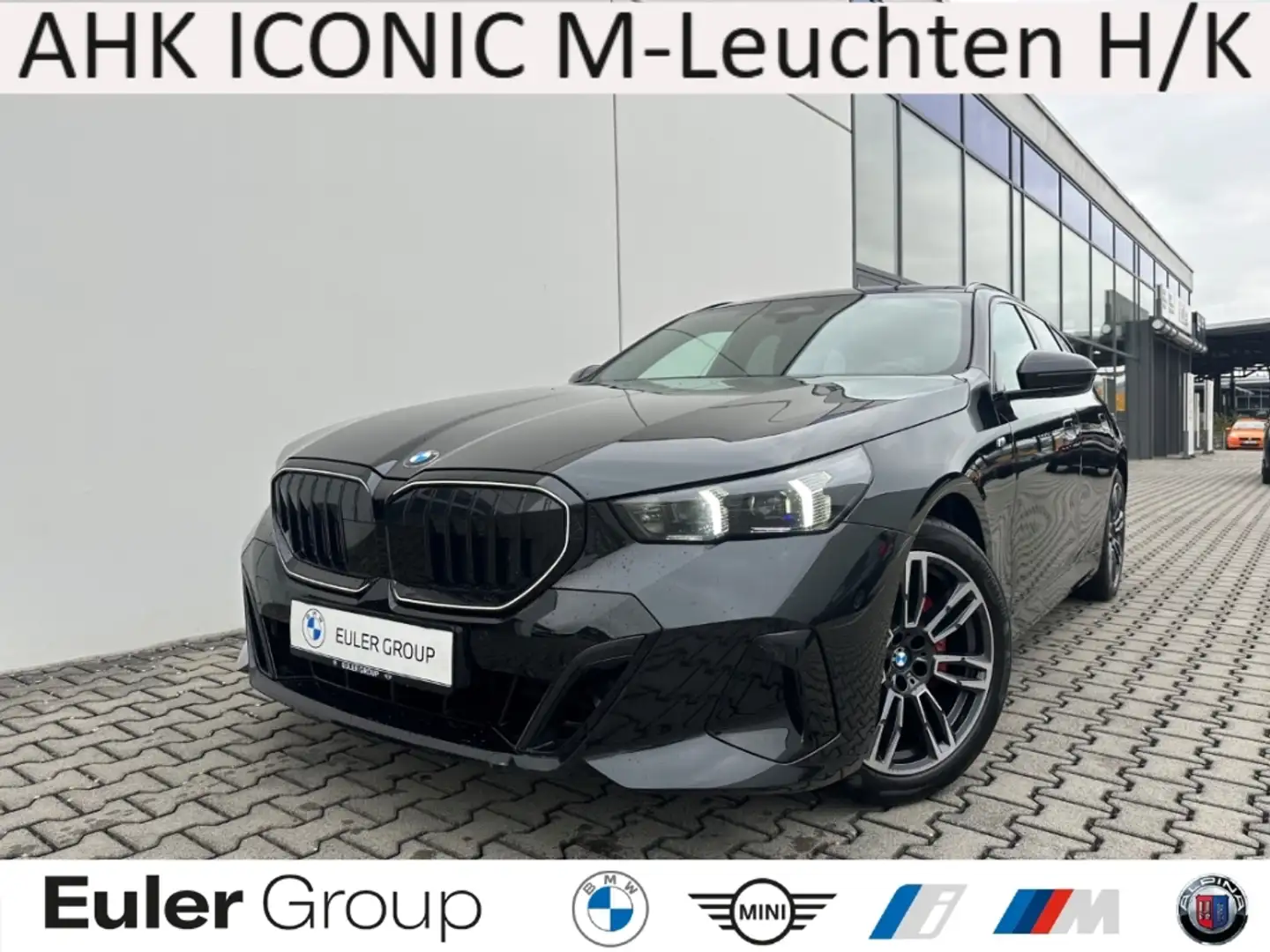BMW 520 i M-Sport PRO Sommer19'' AHK ICONIC M-Leuchten H/K Schwarz - 1