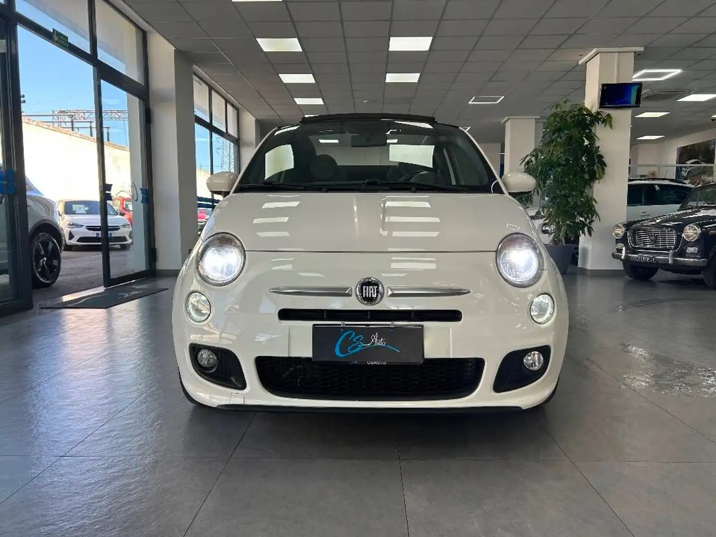 Fiat 500C 1.3 mjt 16v Lounge 95cv Bianco - 1
