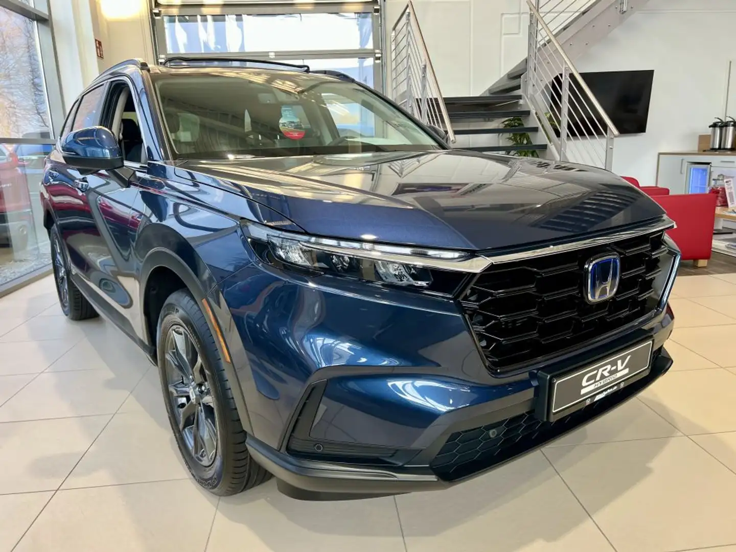 Honda CR-V e:HEV 2.0 i-MMD Hybrid AWD Elegance Bleu - 2