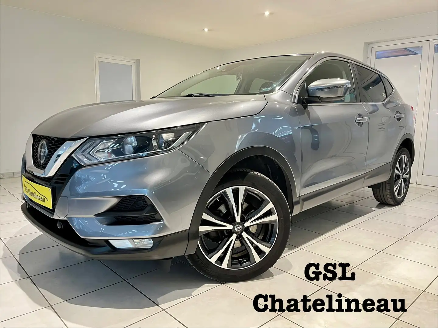 Nissan Qashqai 1.5dCi 115cv N-Connecta Clim/Navi/Cruise/Carplay Grijs - 1