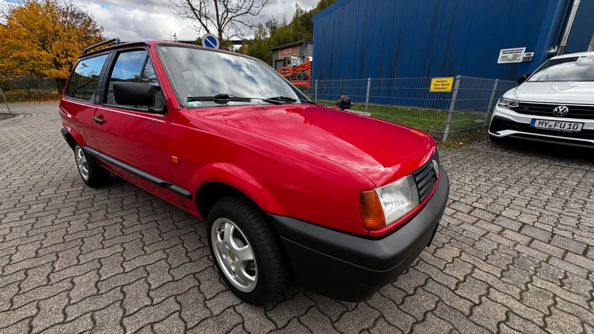 Volkswagen Polo Kb oldtimer youngtimer H möglich keinTÜV!FP! Rot - 1