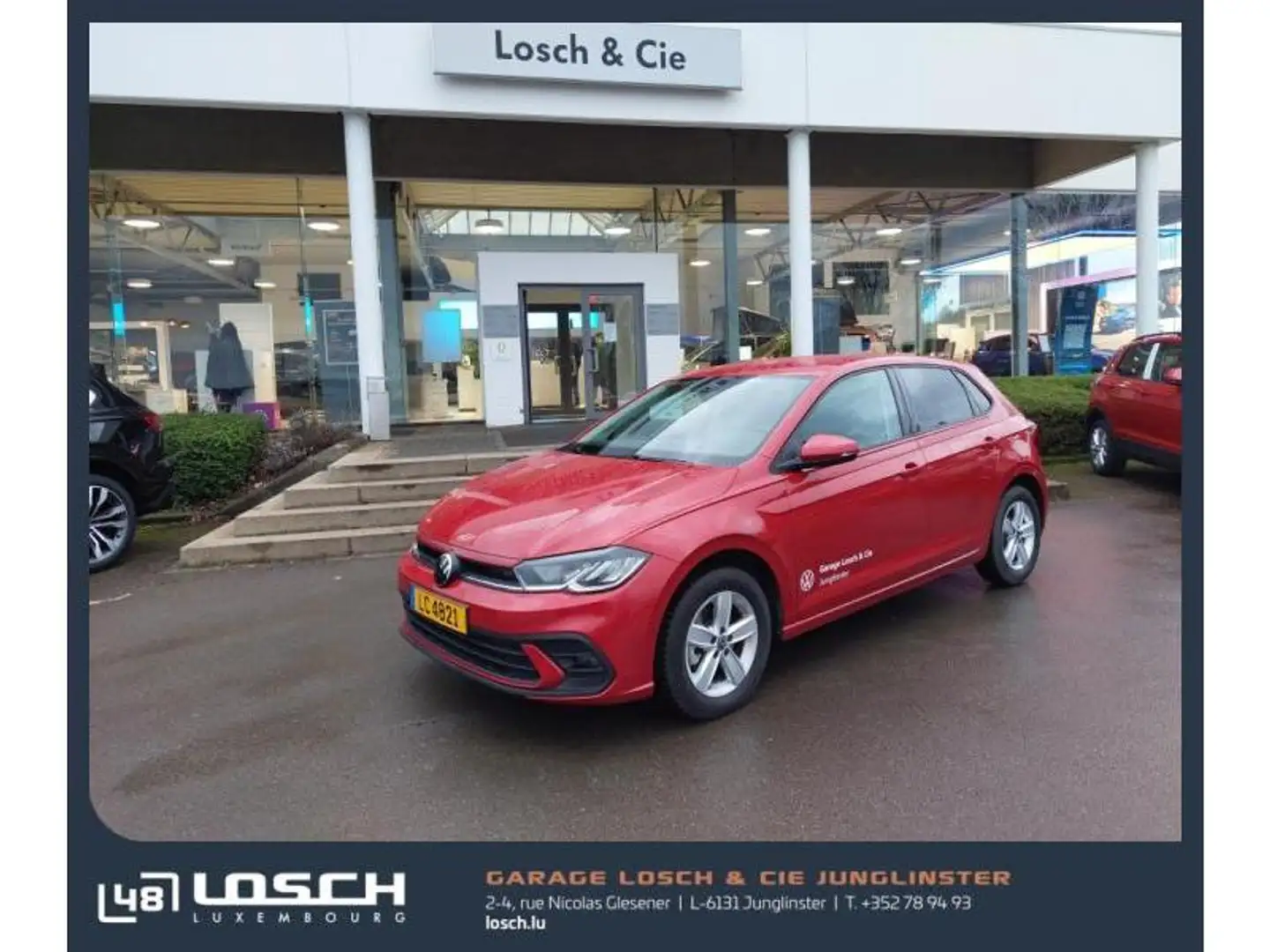 Volkswagen Polo Life Rouge - 1