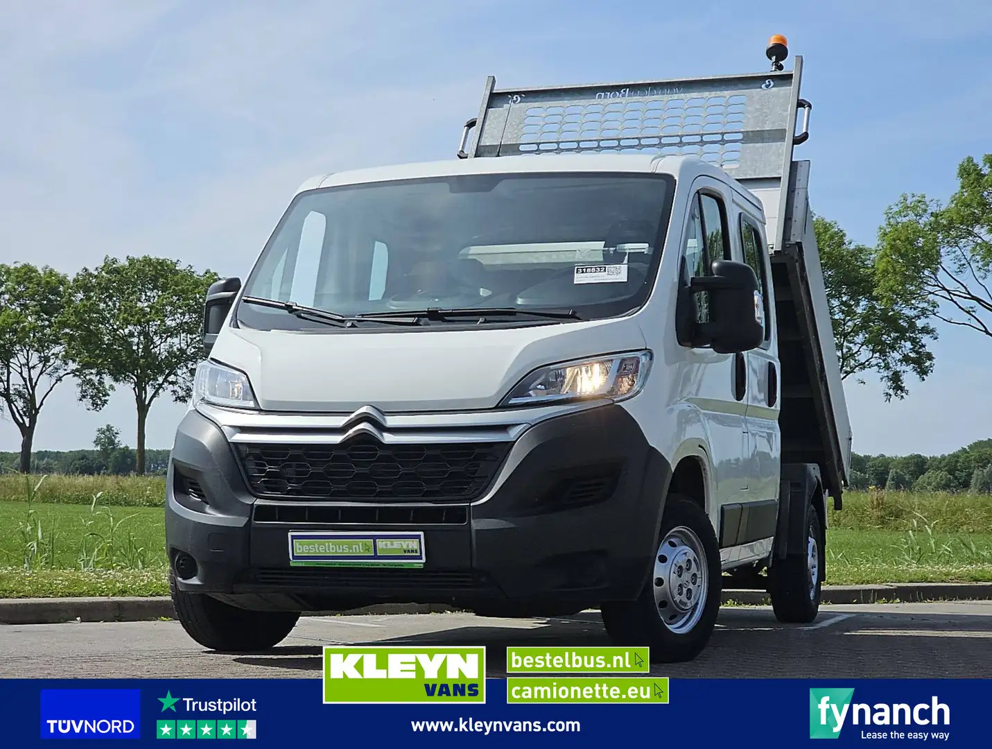Citroen Jumper 2.2 DUB.CAB Kipper AC! White - 1