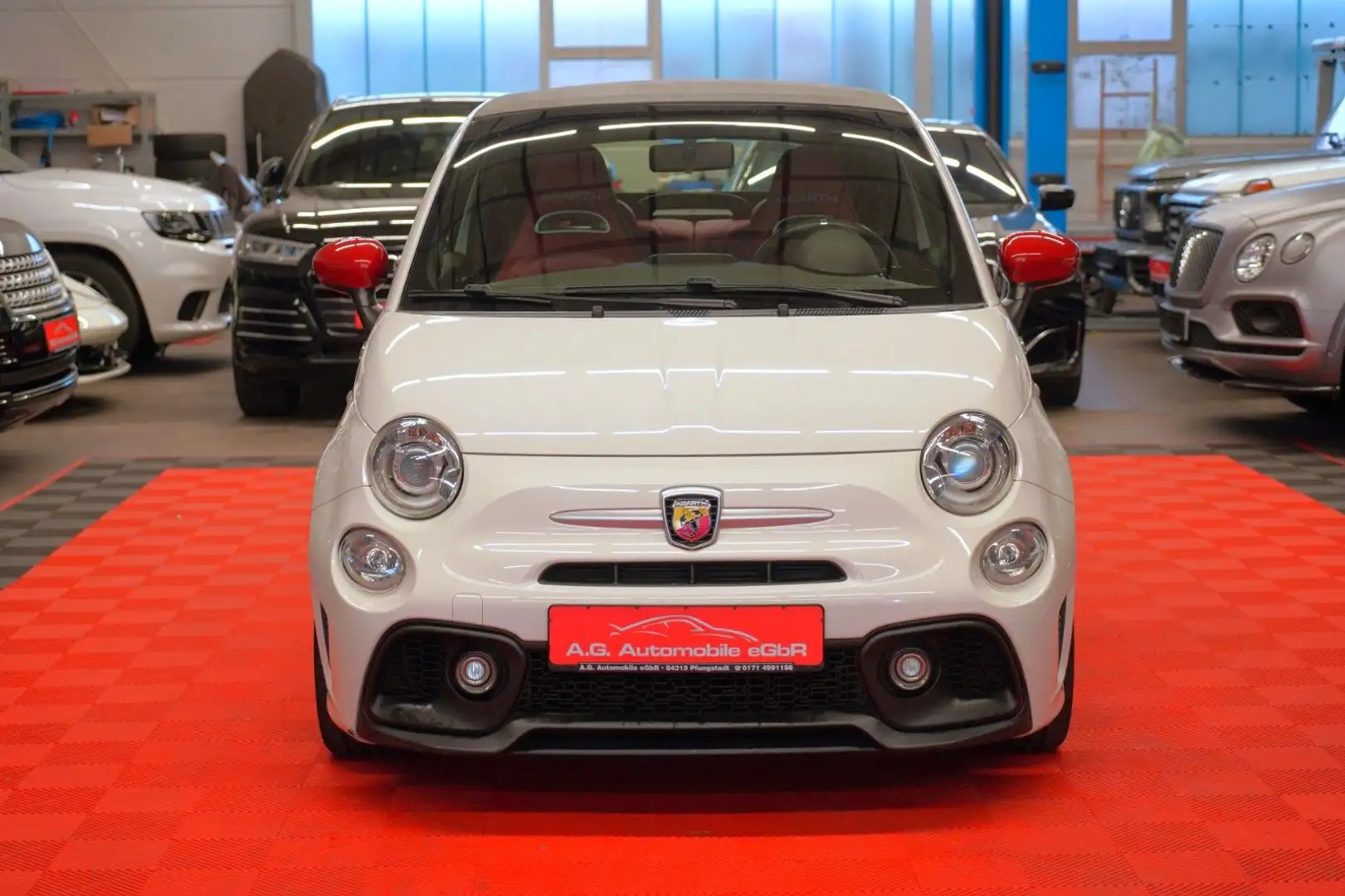 Abarth 500C 500 Cabrio 595 1.4 Turbo Wenig-Km*Bi-Xenon*Navi* Weiß - 2