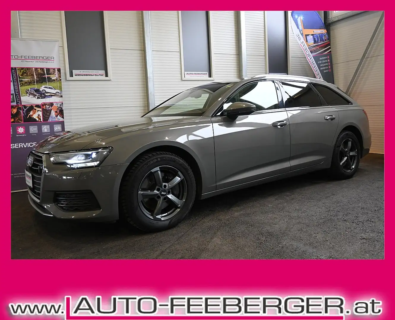Audi A6 Avant 45 TDI quattro S-tronic,AHK,Leder,Navi,Ka... Grau - 1