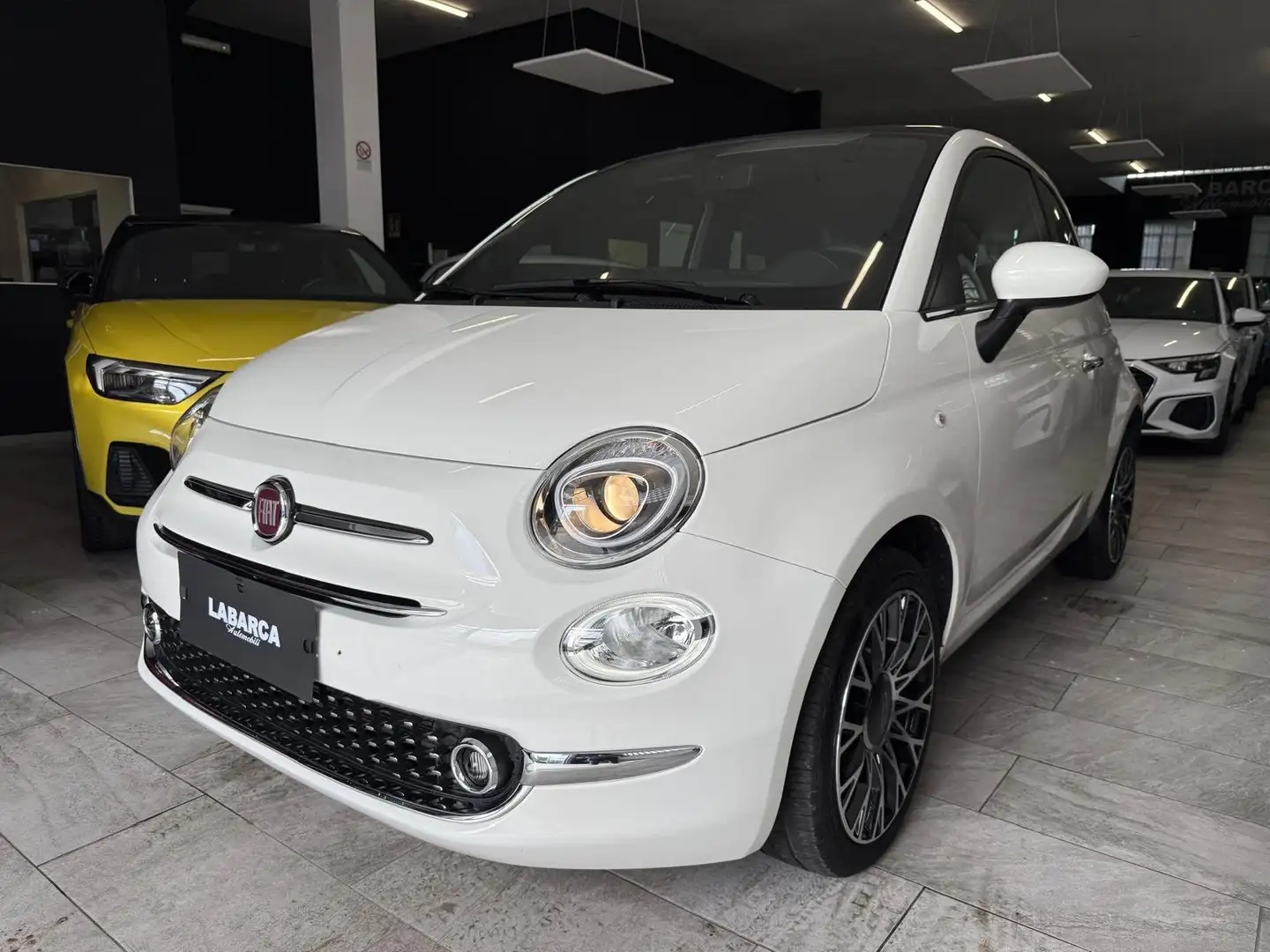 Fiat 500 1.0 Hybrid Dolcevita 70cv Білий - 2