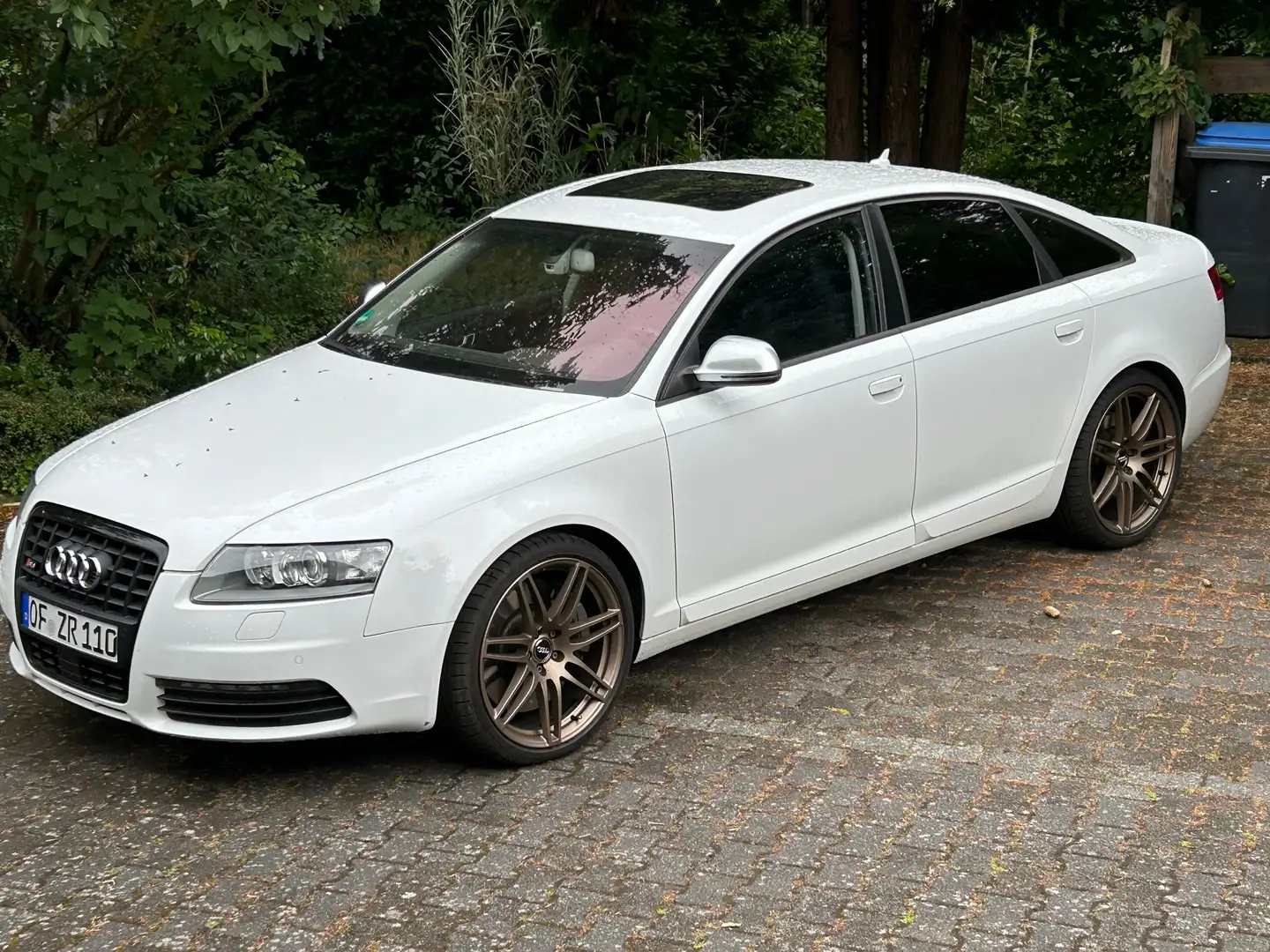 Audi S6 V10 Lim 5,2FSI Quattro Privat Navi Klima Weiß - 1