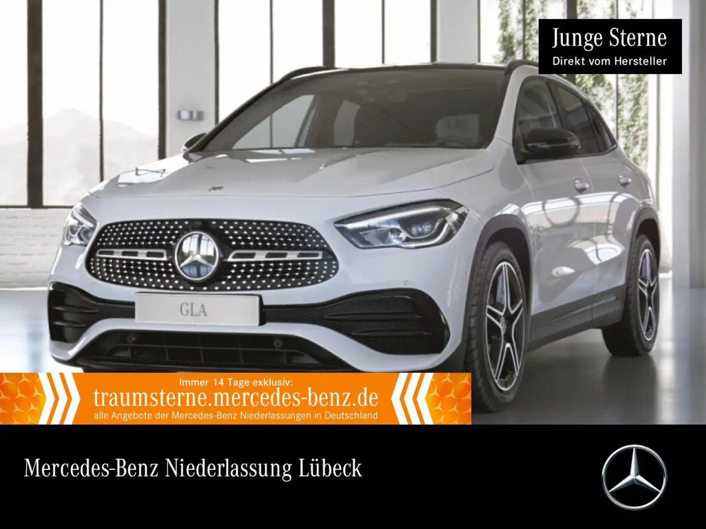Mercedes-Benz GLA 250 4M AMG+NIGHT+PANO+LED+FAHRASS+BURMESTER+8G Weiß - 1