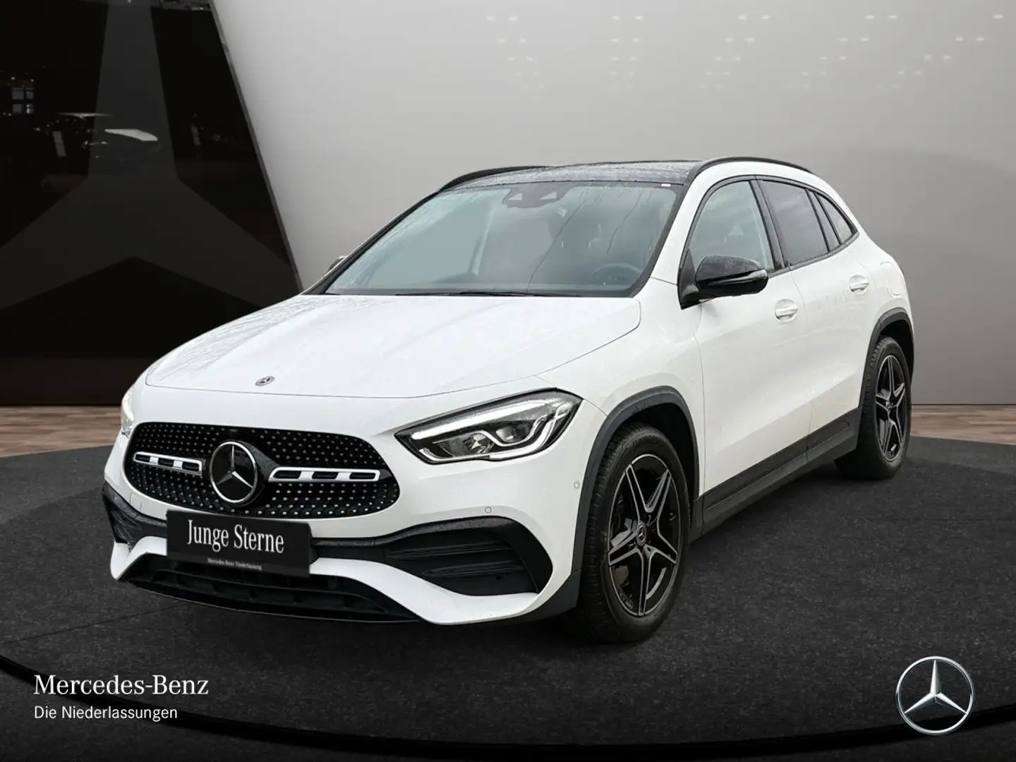 Mercedes-Benz GLA 250 4M AMG+NIGHT+PANO+LED+FAHRASS+BURMESTER+8G Weiß - 2