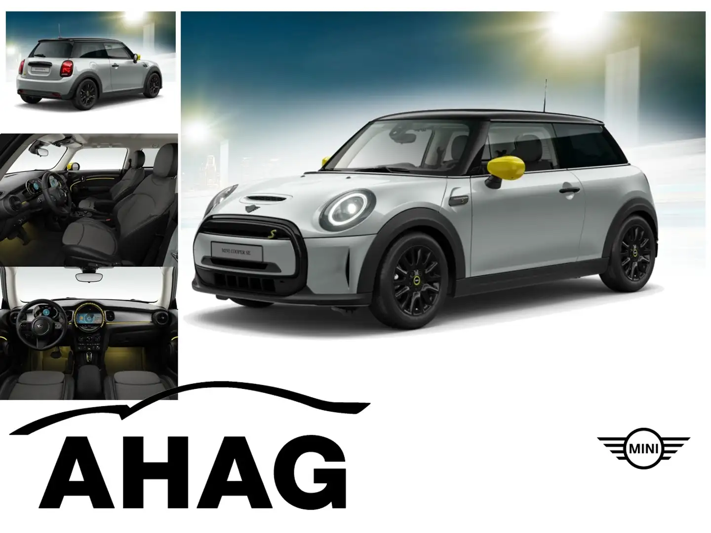 MINI Cooper SE Classic Trim Klimaaut. Sportsitze PDC Weiß - 1