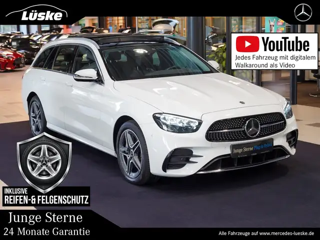Mercedes-Benz E 300 de T 4M AMG Line Fahrassistenz AHK Panoram