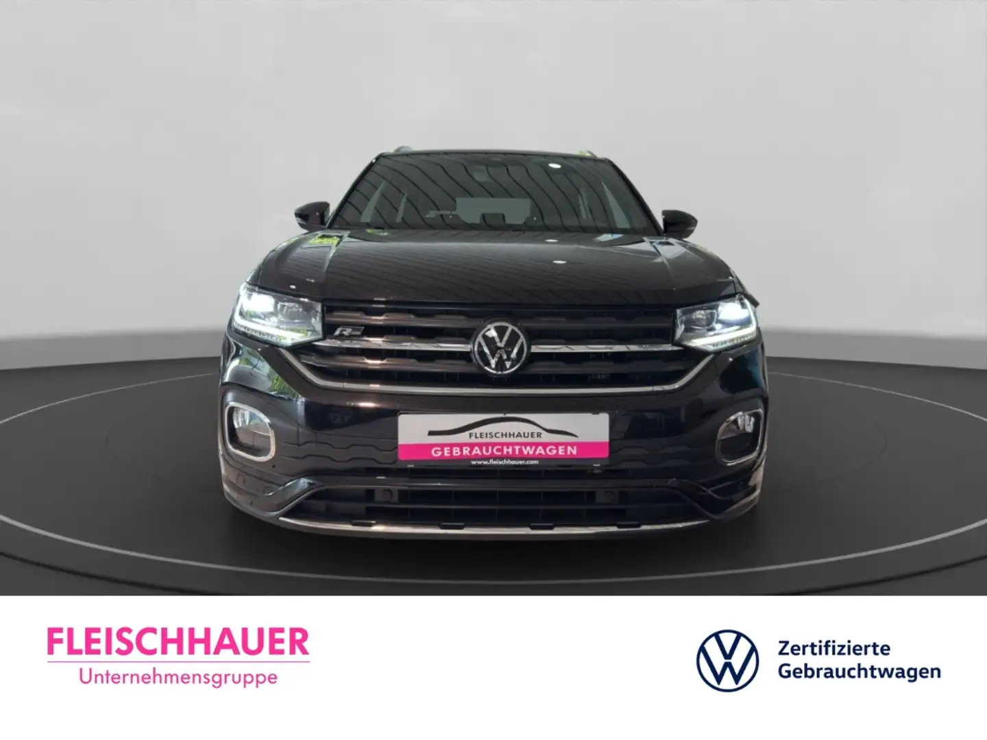 Volkswagen T-Cross Style 1.5 TSI LED+ACC+R-LINE-PAKET+NAVI+CARPLAY+ Schwarz - 2