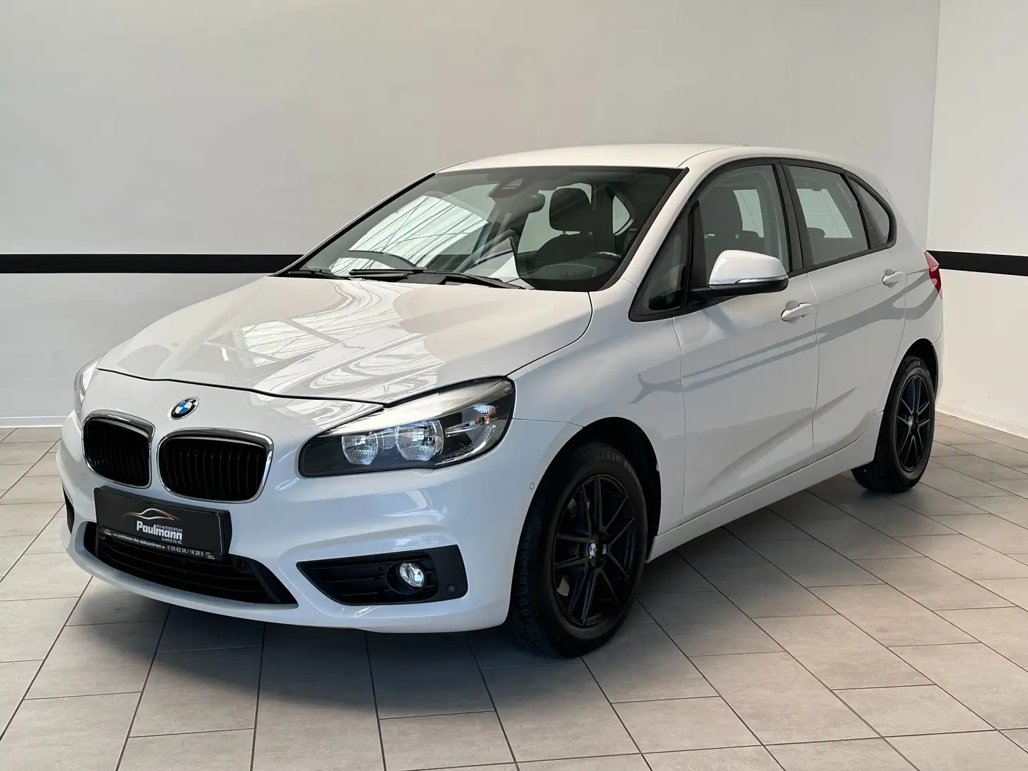 BMW 218 218d Active Tourer Aut. Navi*PDC*Alu* Weiß - 1