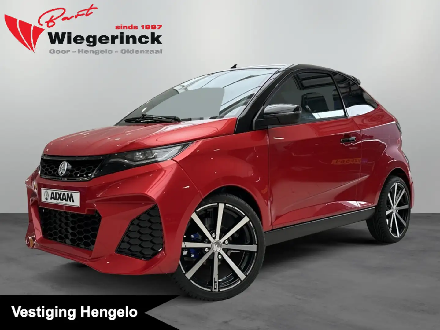 Aixam GTI GTI DEALER [ CARPLAY I CAMERA I DIESEL I VERWARMIN Rood - 1