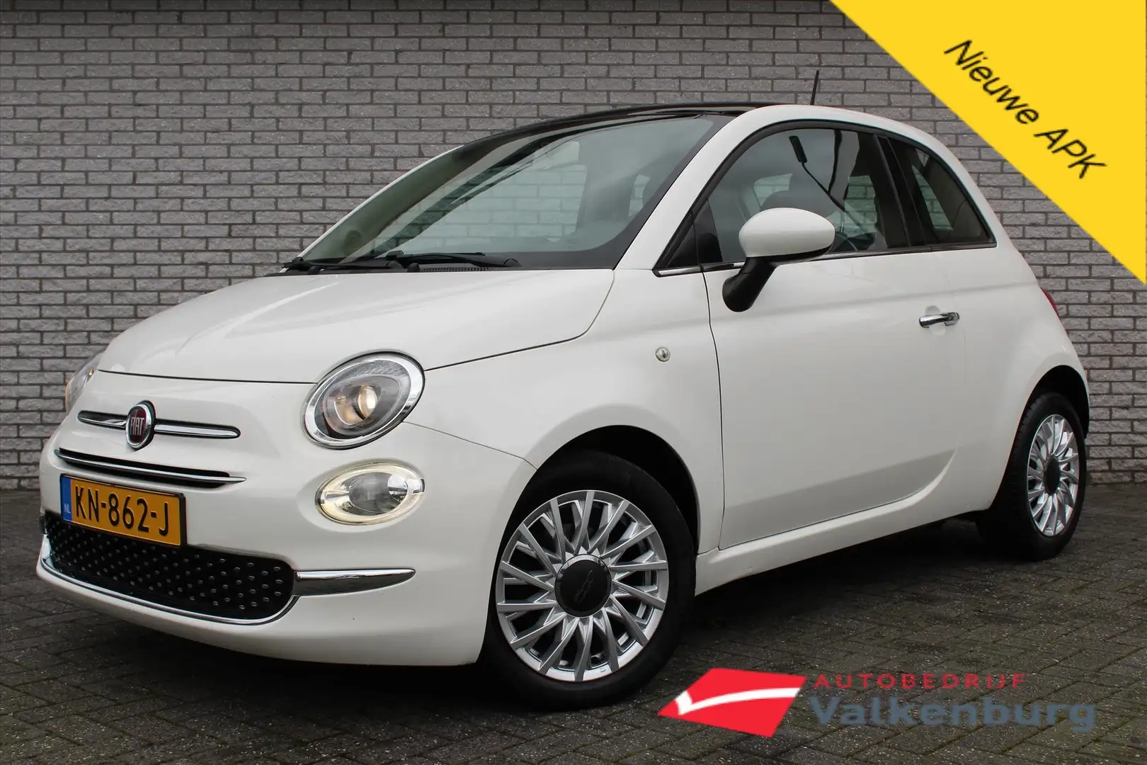 Fiat 500 0.9 TwinAir Turbo Lounge | Airco | Panoramadak Wit - 1